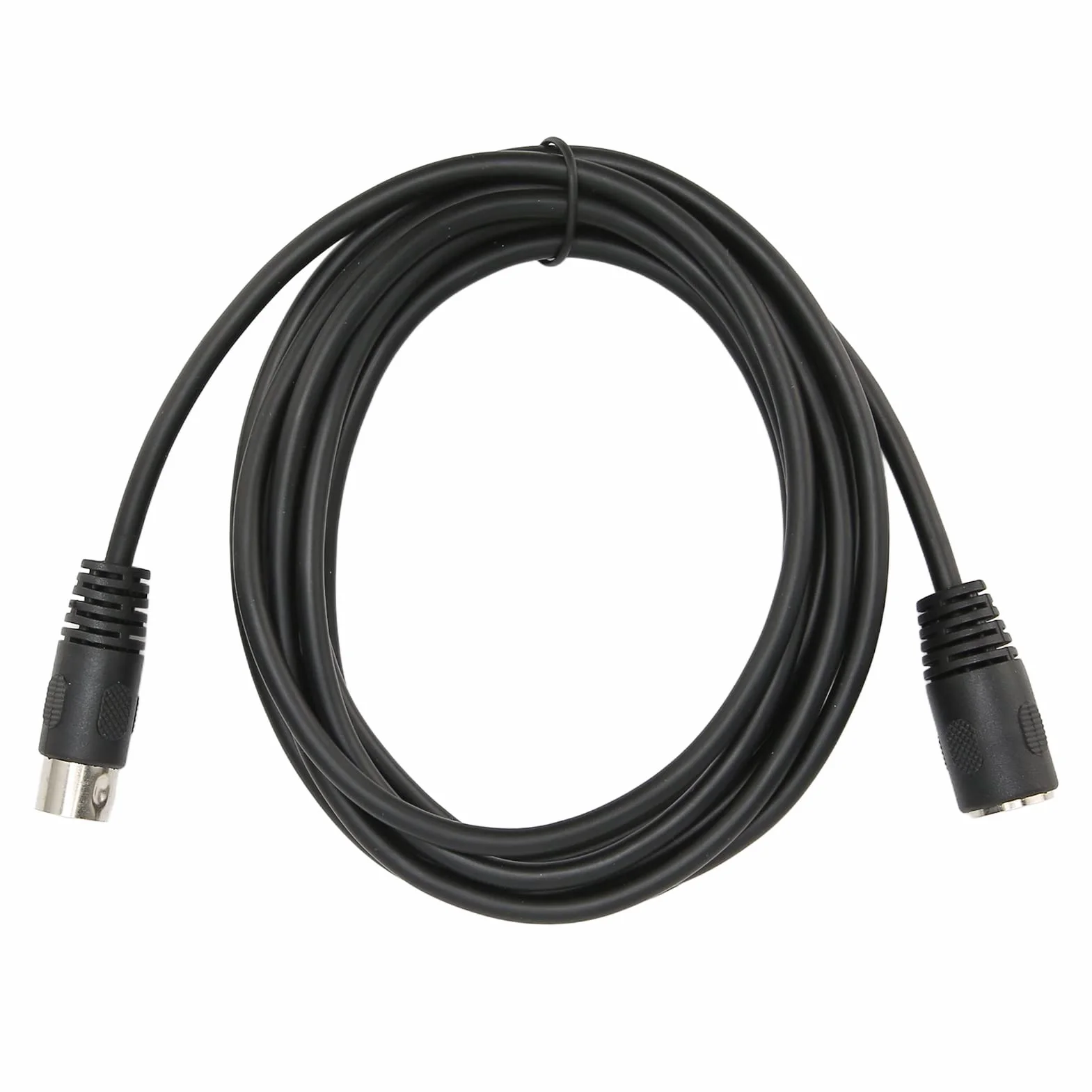 5-Pinowy Przedłużacz MIDI DIN Męski na Żeński, Kabel Adaptera do Klawiatur MIDI i Komputerów
