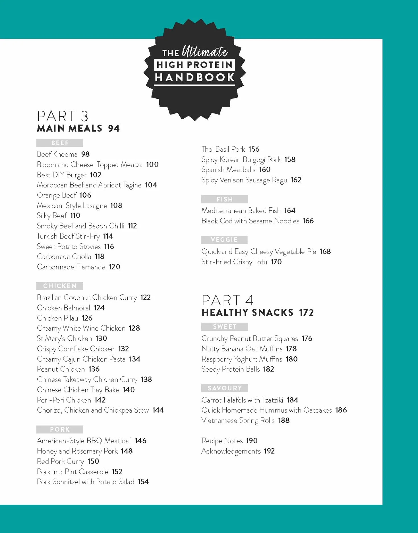 The Ultimate High Protein Handbook: The original bestselling cookbook for healthy, easy, family-friendly high-protein meals