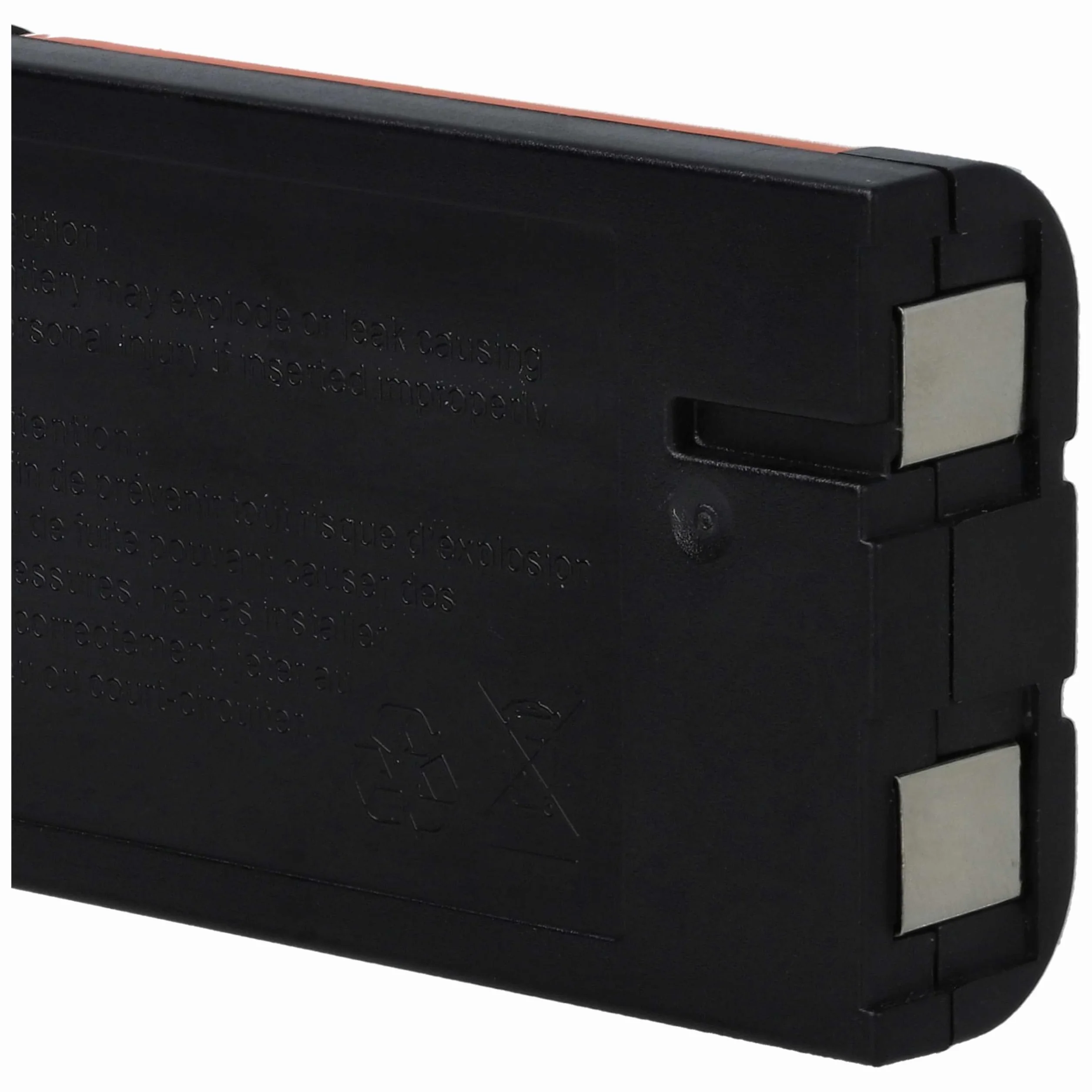 vhbw 1x NiMH akumulator 850 mAh (3,6 V) pasuje do bezprzewodowego telefonu stacjonarnego Panasonic KX-TG2336S, KX-TG2343, KX-TG2343P, KX-TG2343W, KX-TG2344, KX-TG234B