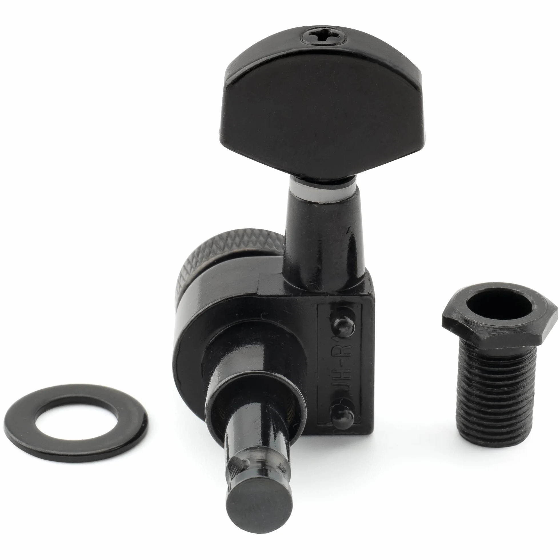 Musiclily Pro 6 w linii 2-pin Klucze Blokowane Gitaryowe Tuner Blokujące Kołki do Strojenia do Gitary Elektrycznej SQ Strat Tele, Czarny