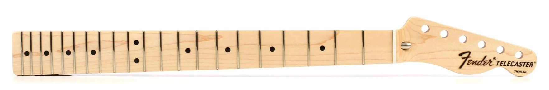 Fender Seria klasyczna '72 Telecaster® Thinline "U" szyja, mocowanie na 3 śruby, 21 progów w stylu vintage, podstrunnica klonowa