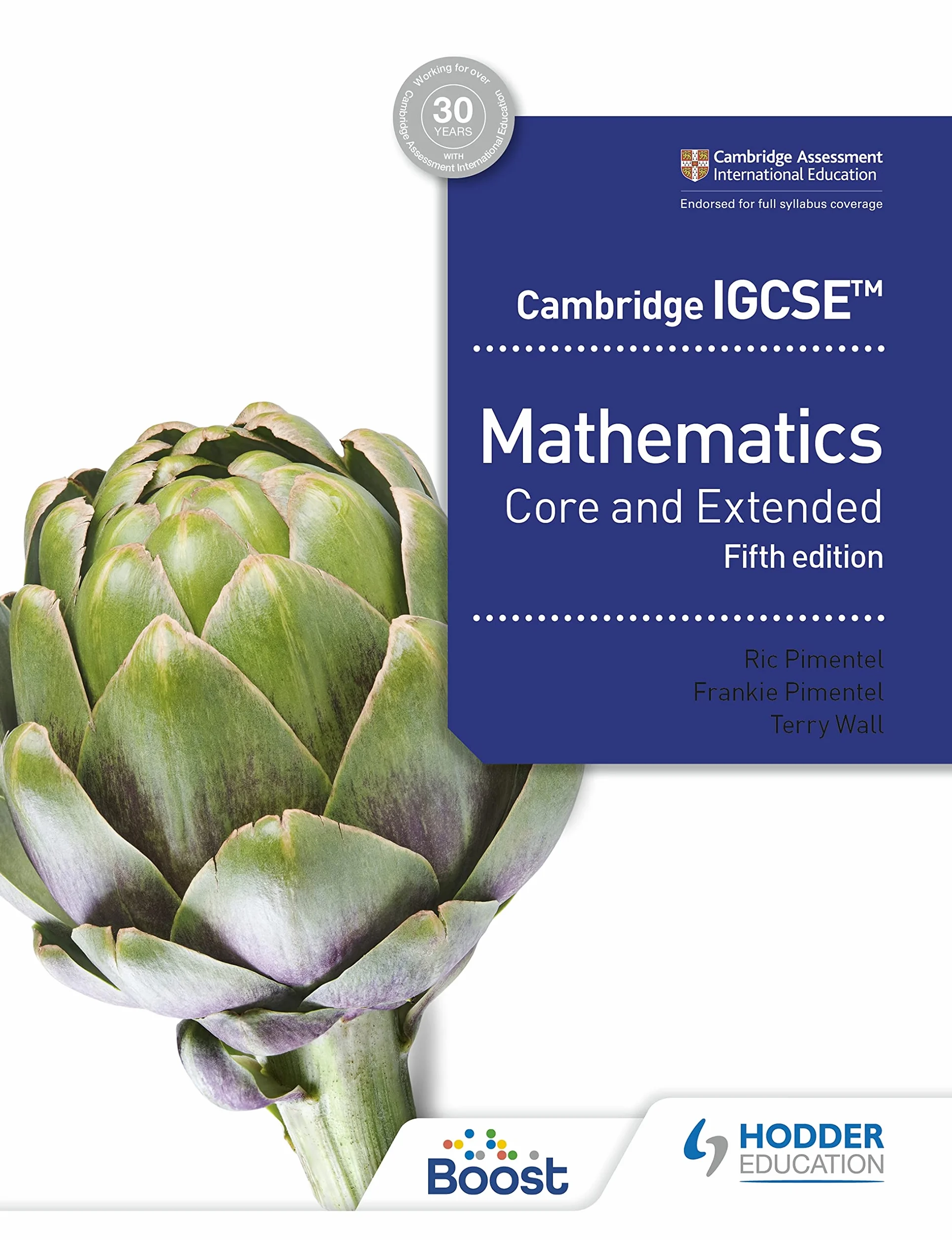 Cambridge IGCSE Core and Extended Mathematics Fifth edition: Hodder Education Group