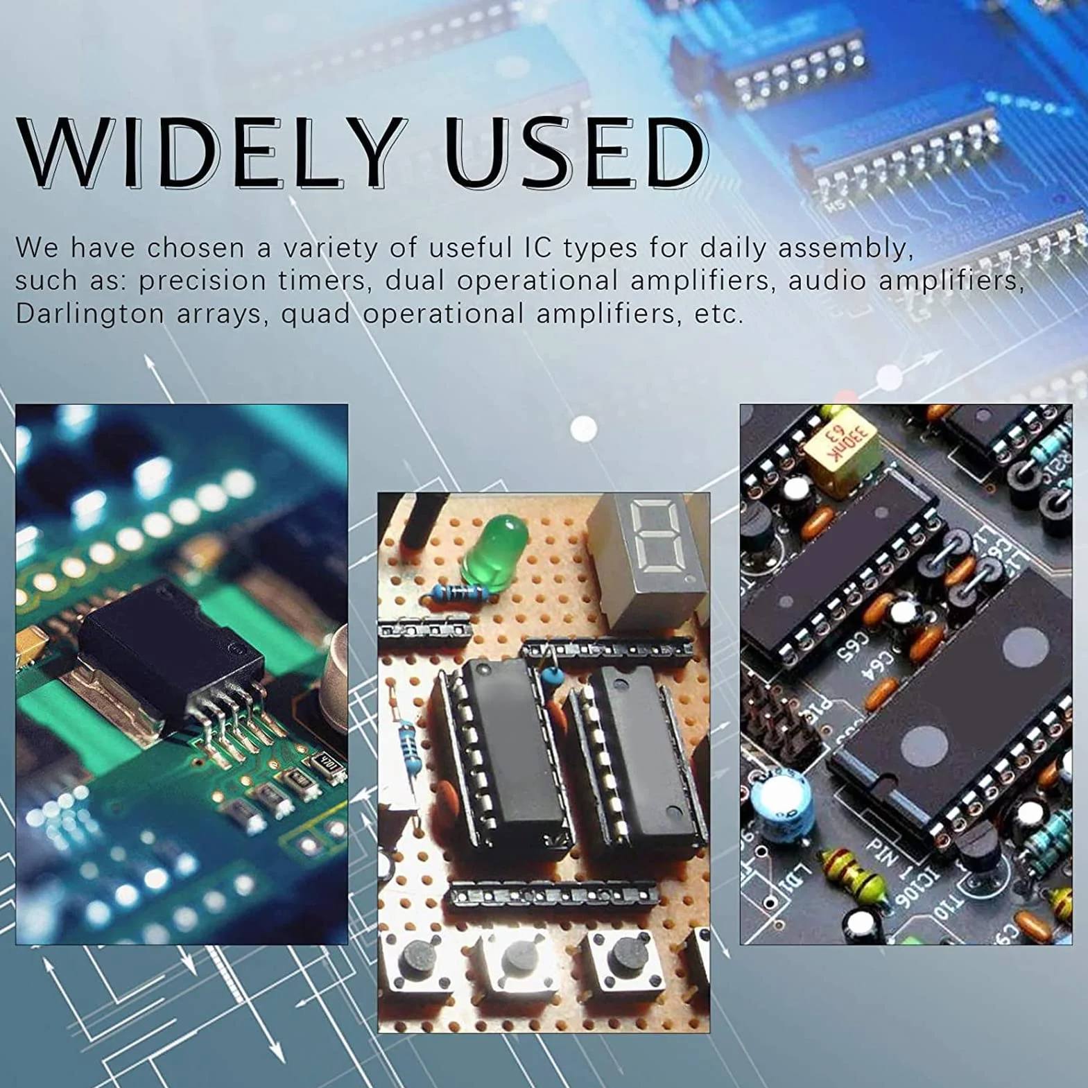 66 szt. DIP IC Chip Socket 6P do 28P Izolacyjne Plastikowe Dwurzędowe Płaskie Piny IC Gniazda Typ Lutowania Zestaw Asortymentowy