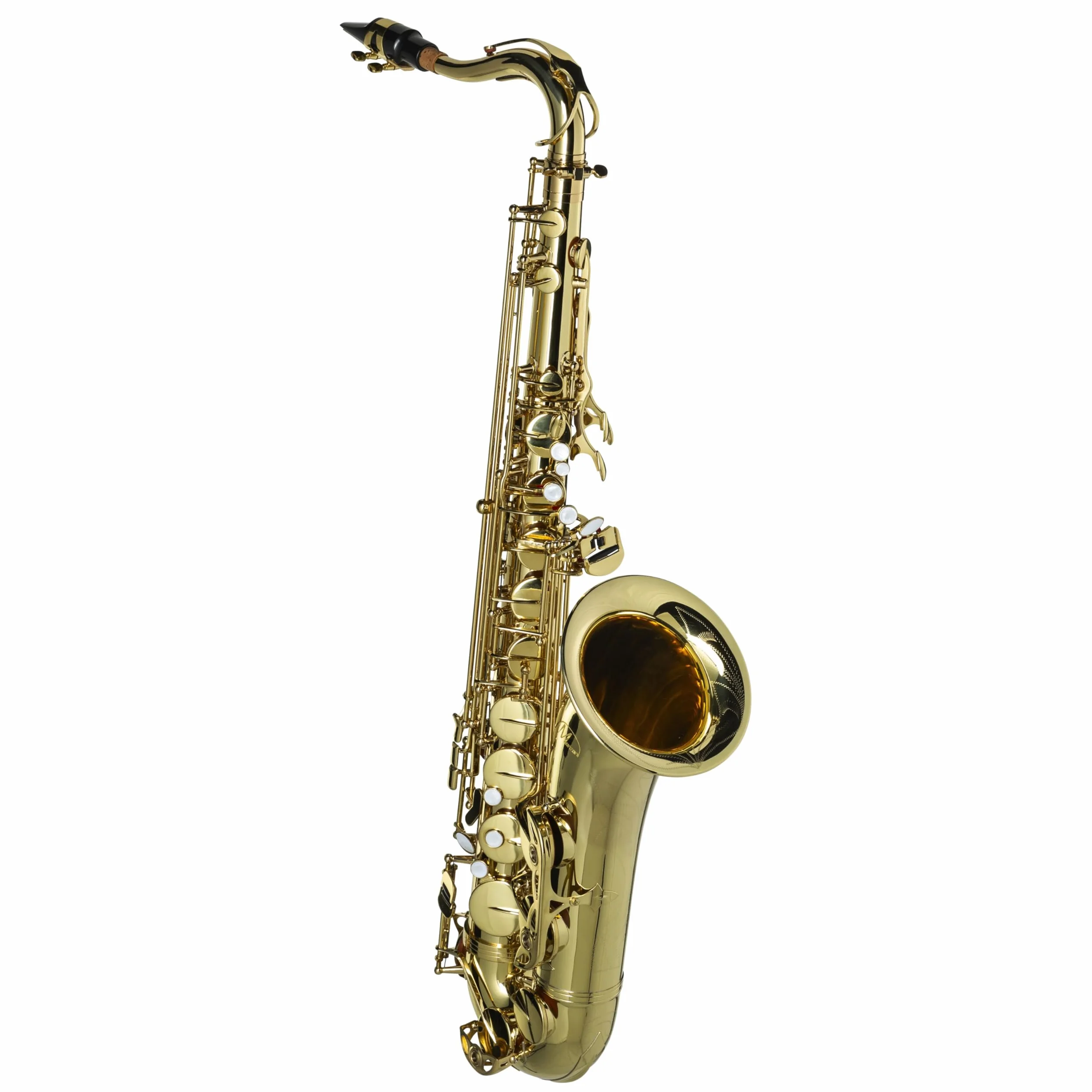 Monzani MZTS-100L Bb-Tenor Saxophone Brass, Lacquered - Saksofon tenorowy