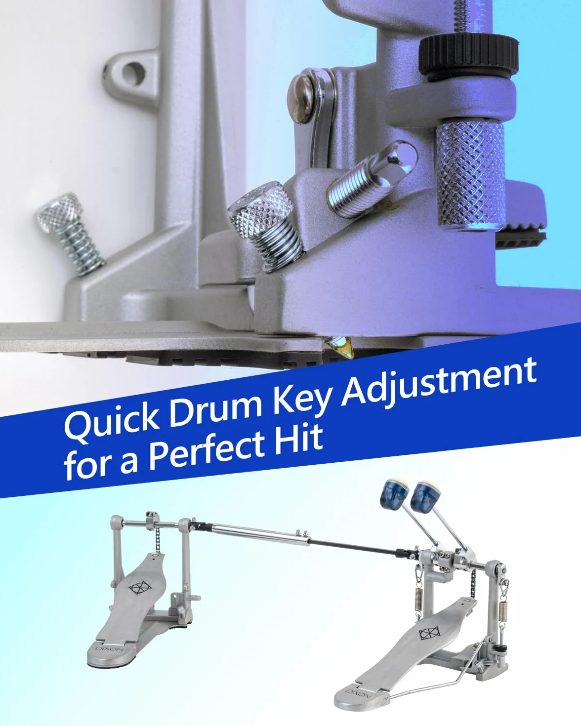 PPP1D Double Bass Drum pedał