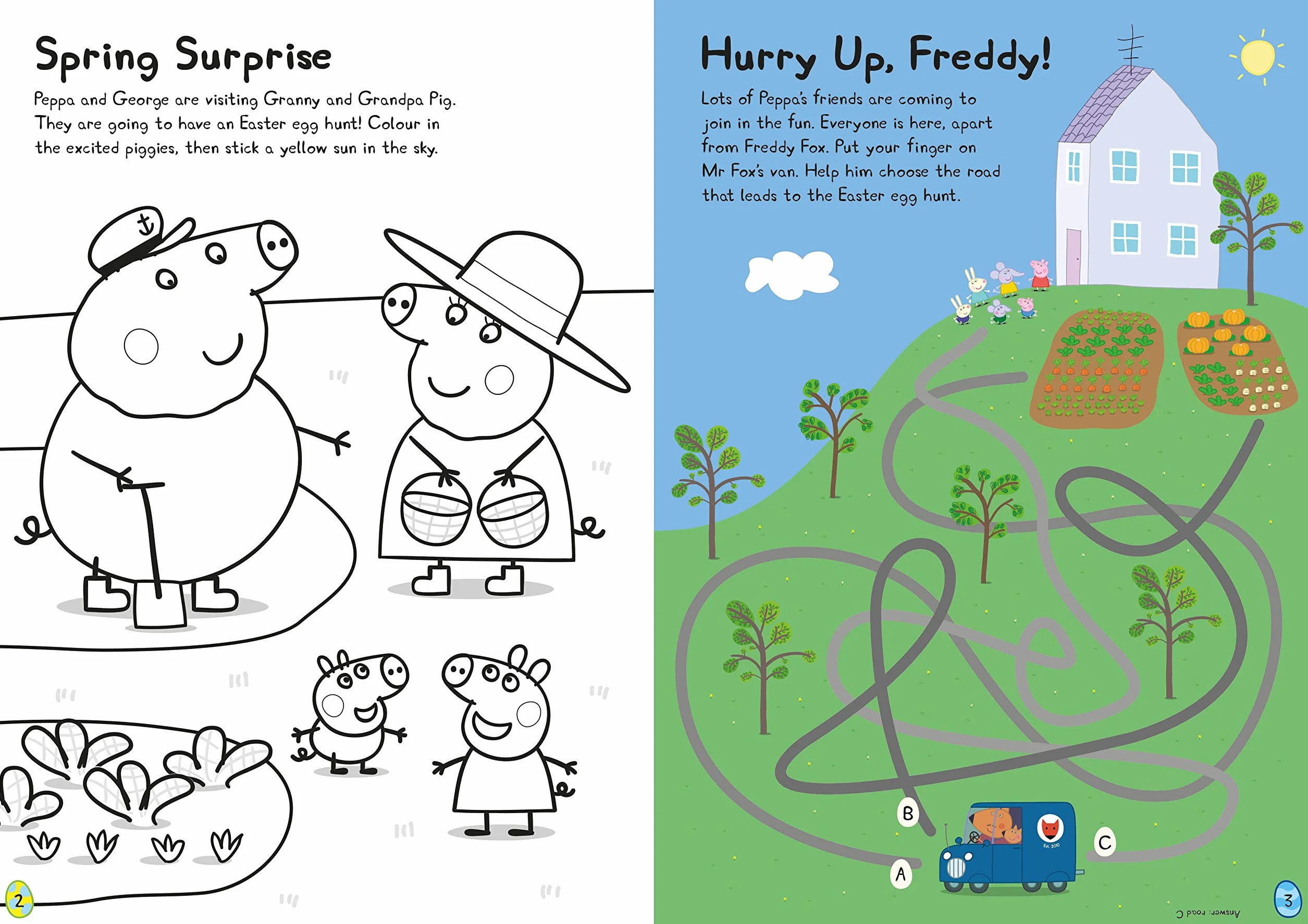 Peppa Pig: Happy Easter: Sticker Activity Book