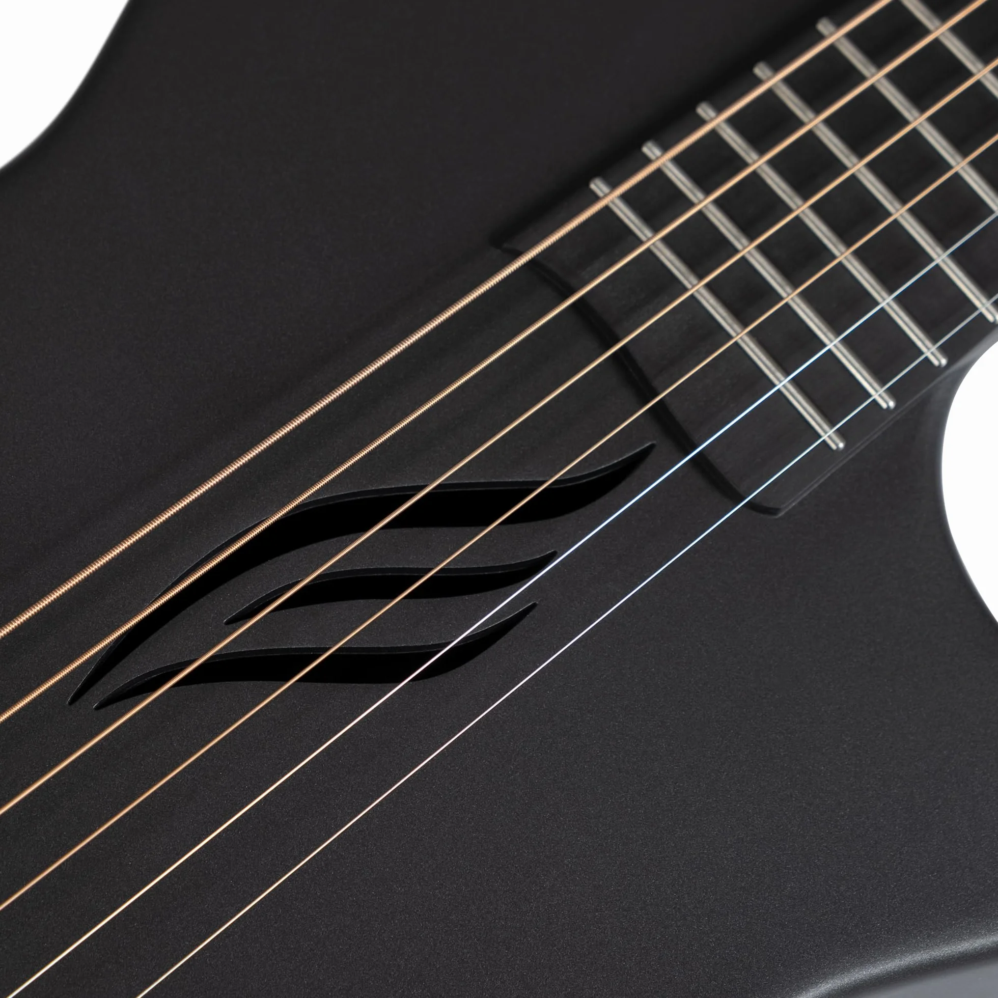 Cascha Gitara akustyczna z włókna węglowego, zestaw z torbą gigbag, paskiem, ściereczką, kostkami i strunami