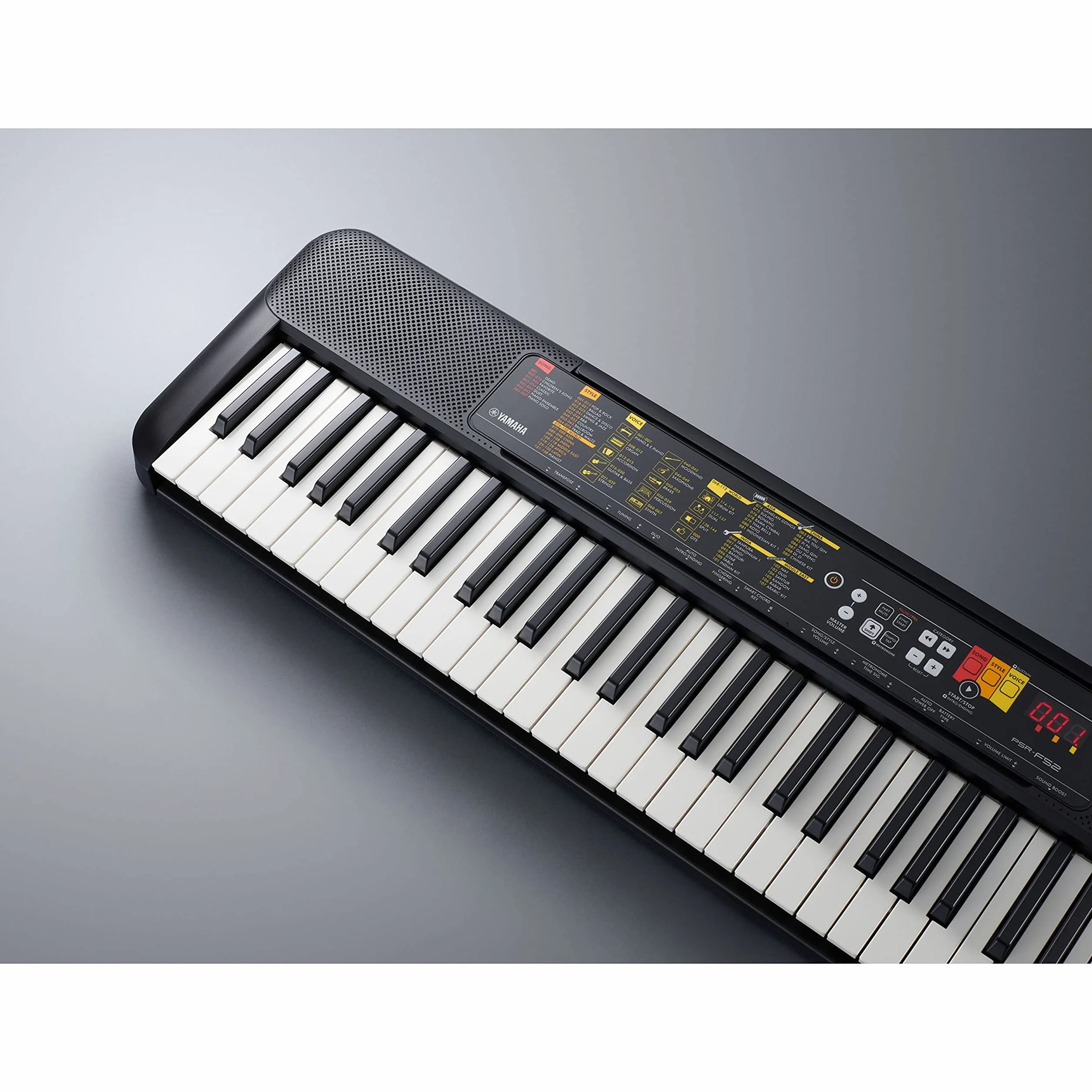 Yamaha Keyboard, Czarny, 61 klawiszy