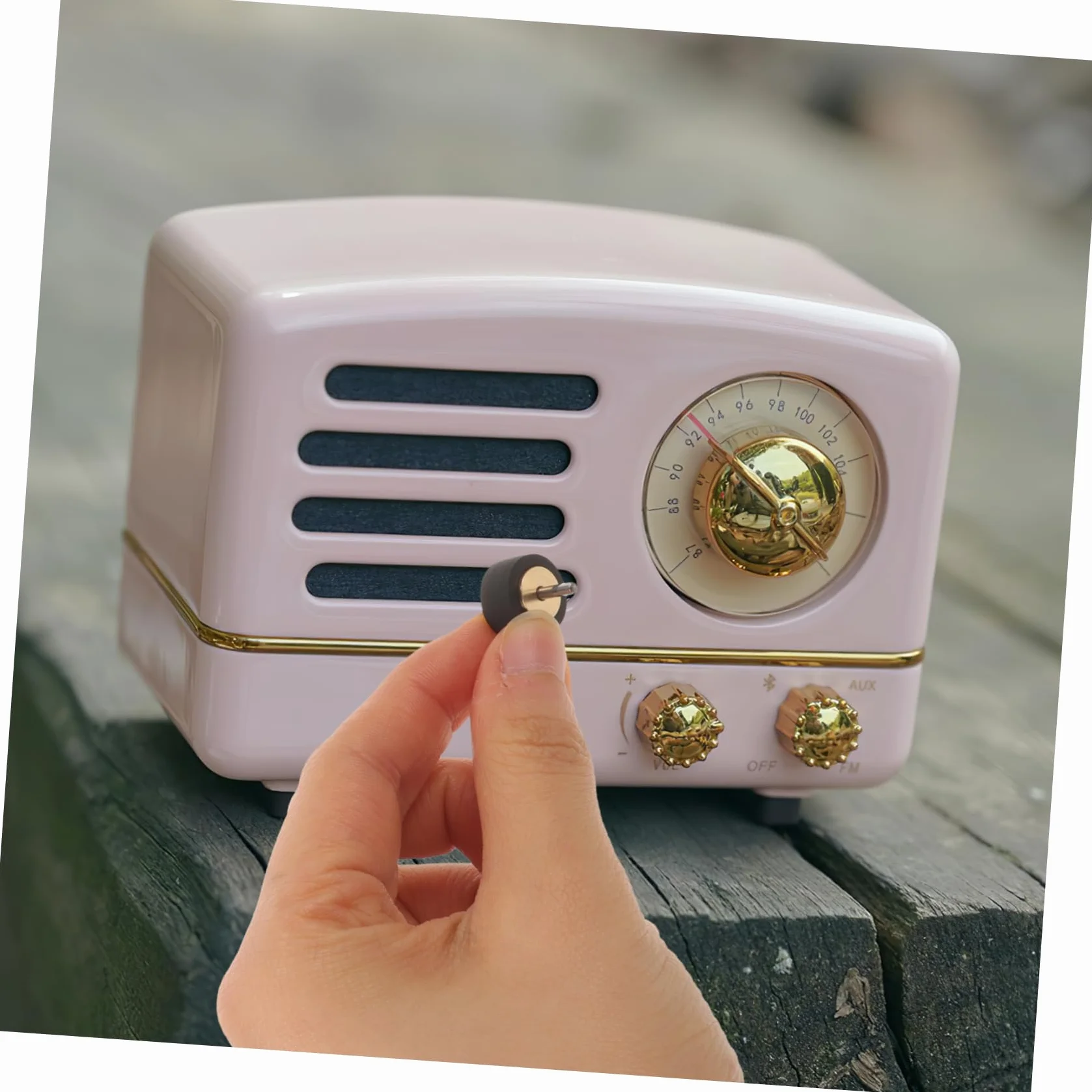 Toyvian 1 zestaw rolek dociskowych do nagrywania, części audio, akcesoria radiowe, rolka łożyska do wideo