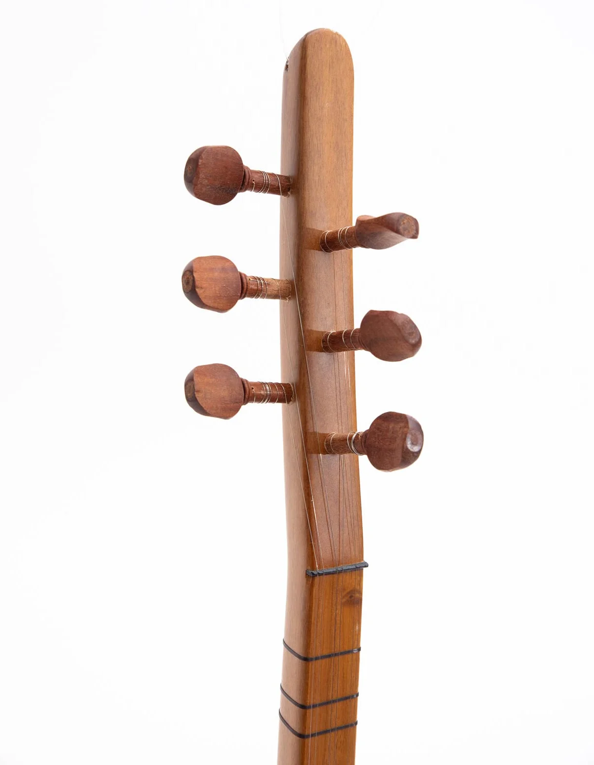 Turecki Cura Saz Ręcznie wykonany instrument z drewna kasztanowego z kołkami z palisandru