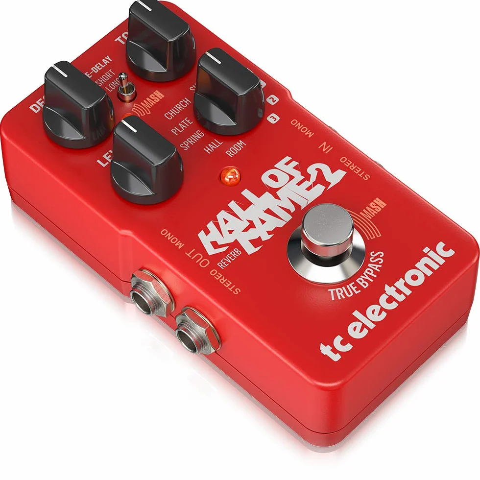 TC Electronic HALL OF FAME 2 REVERB Pedał pogłosu z MASH i Shimmer