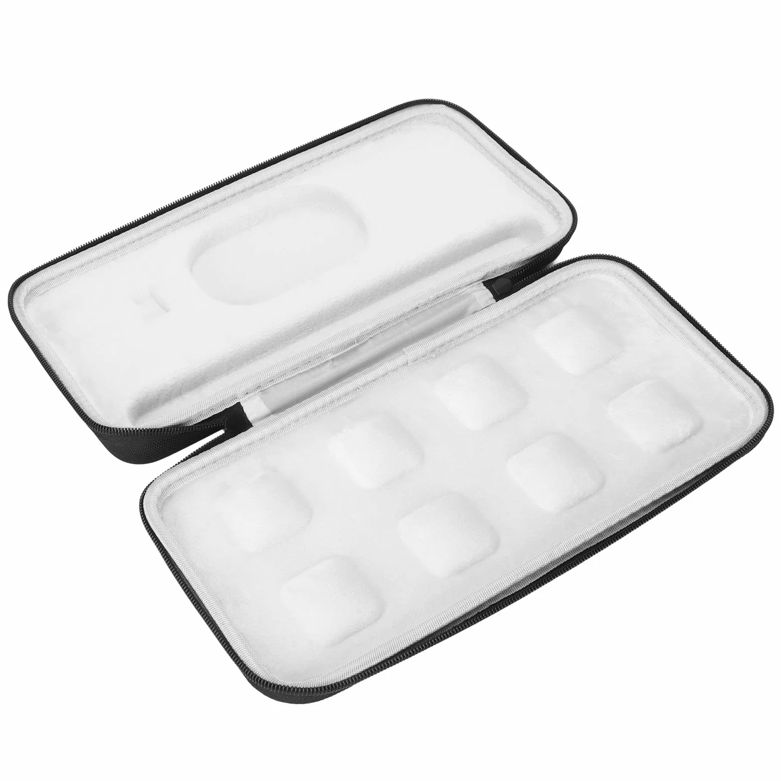 Generic Sztywny futerał na klawiaturę EVA Czarny Szary Bezprzewodowy Kompaktowy Pojemnik Podróżny do Kluczy MX Keys Mini