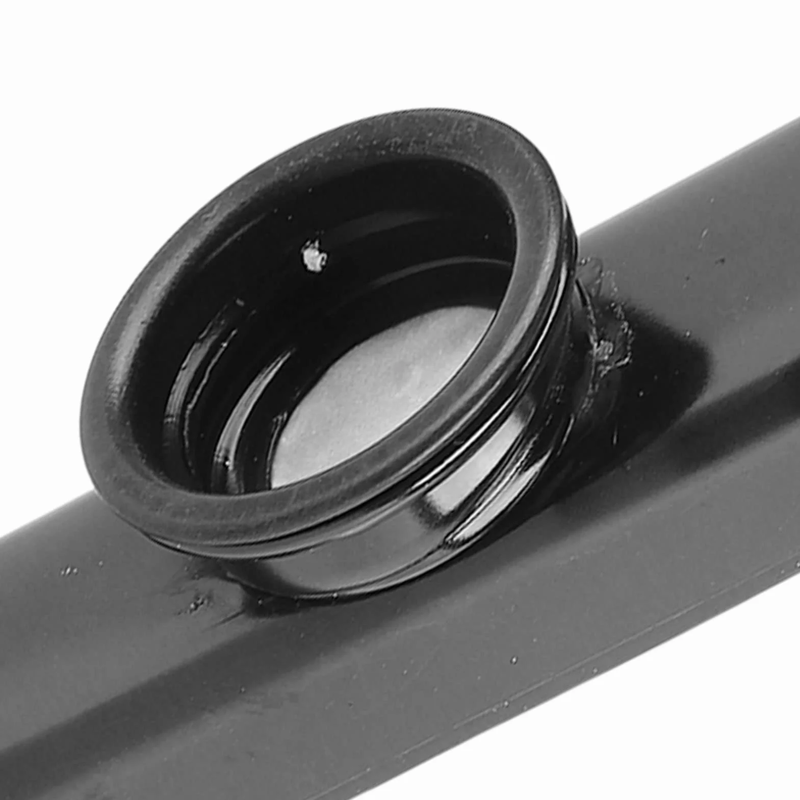Metalowy Kazoo, Lekki Przenośny Gitarowy Partner Kazoo Flet Instrument Muzyczny (Czarny)