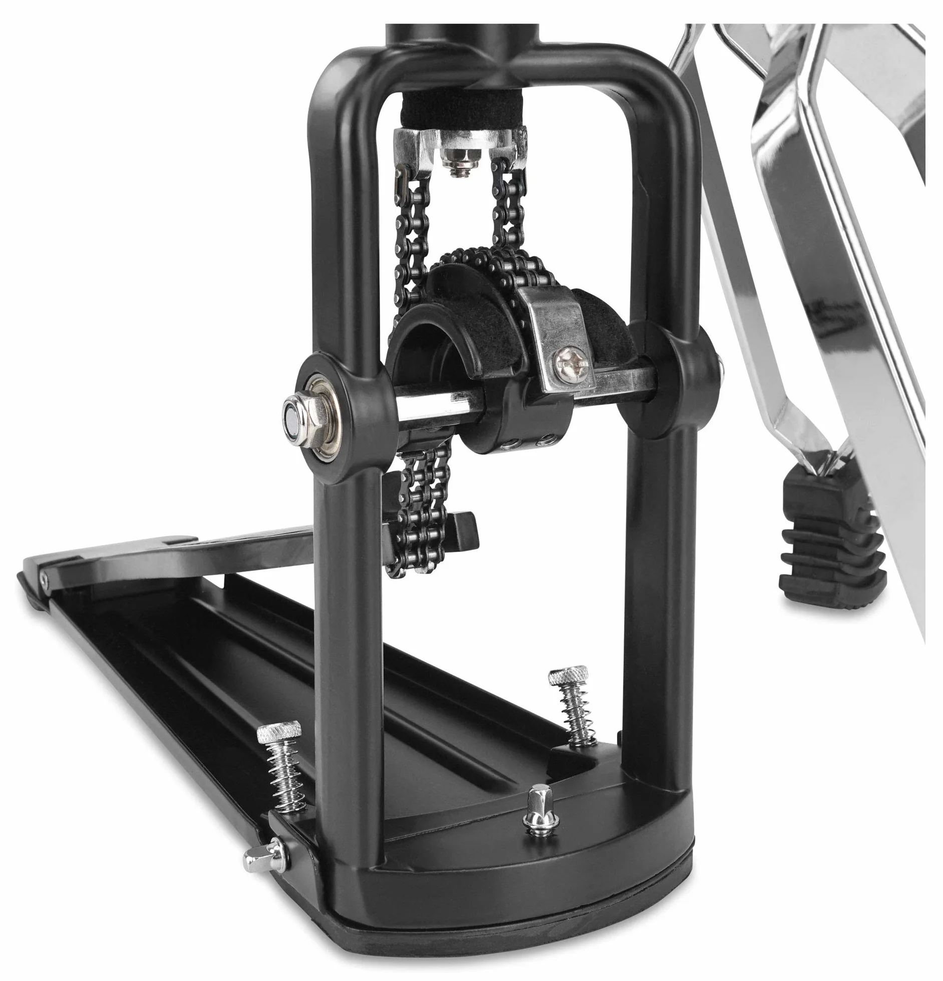XDrum Stojak Hi-Hat Pro (stabilna płyta podłogowa, masywna podstawa z podwójnym łańcuszkiem, płynna regulacja napięcia sprężyny)