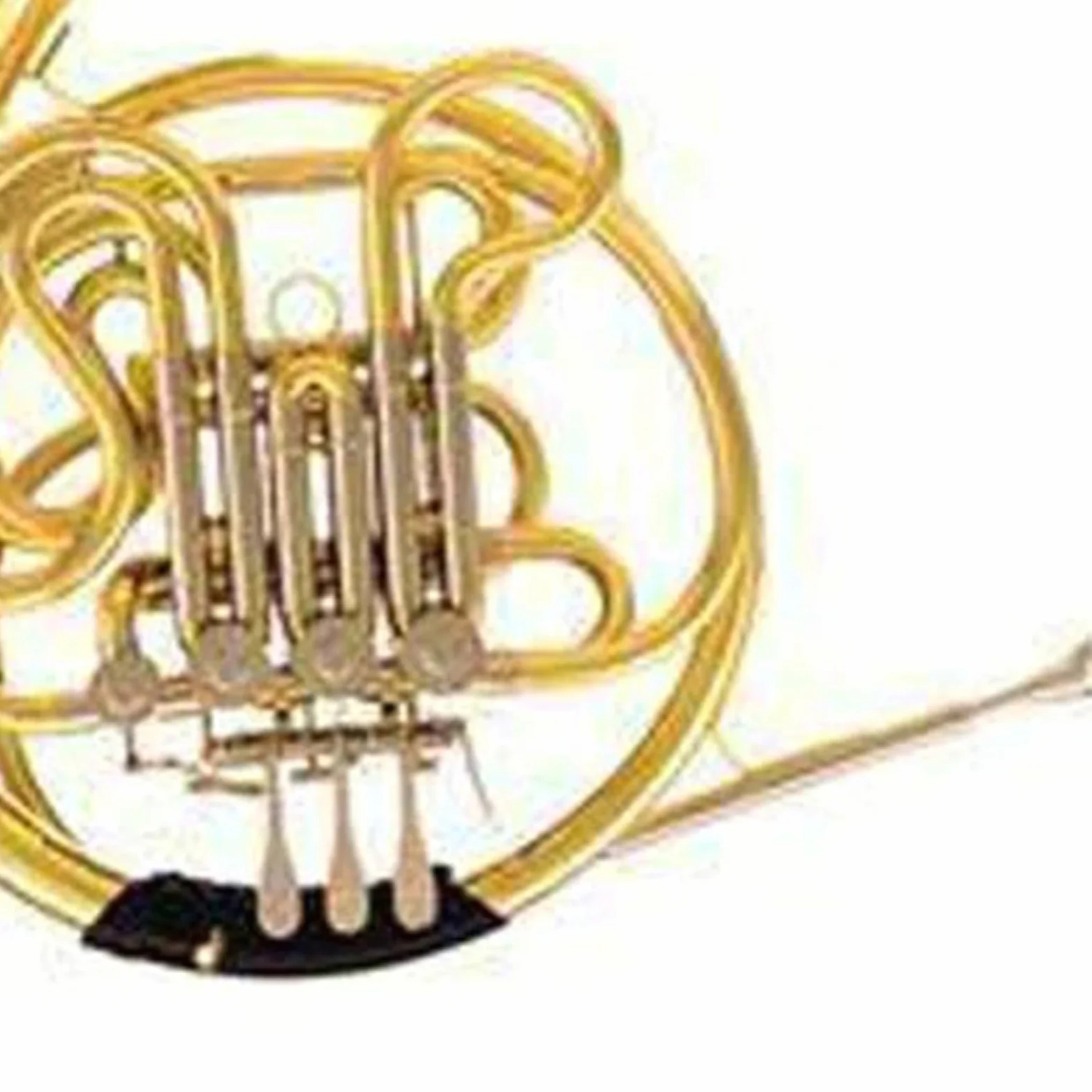 Róg Francuski Instrumenty Muzyczne Profesjonalny Złoty Lakierowany F Bb Klucz Podwójny Róg Francuski Z 4 Klawiszami