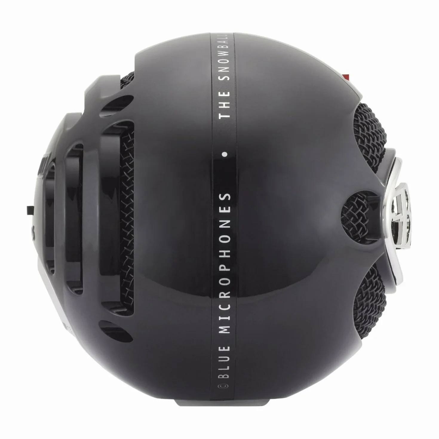 Blue Snowball iCE Mikrofon USB do PC, Mac, Gamingu, Nagrywania, Streamingu, Podcastów, z Kapsułą Mikrofonu Pojemnościowego Kardioidalnego z Regulowanym Stojakiem i Przewodem USB, Plug 'n Play - Czarny