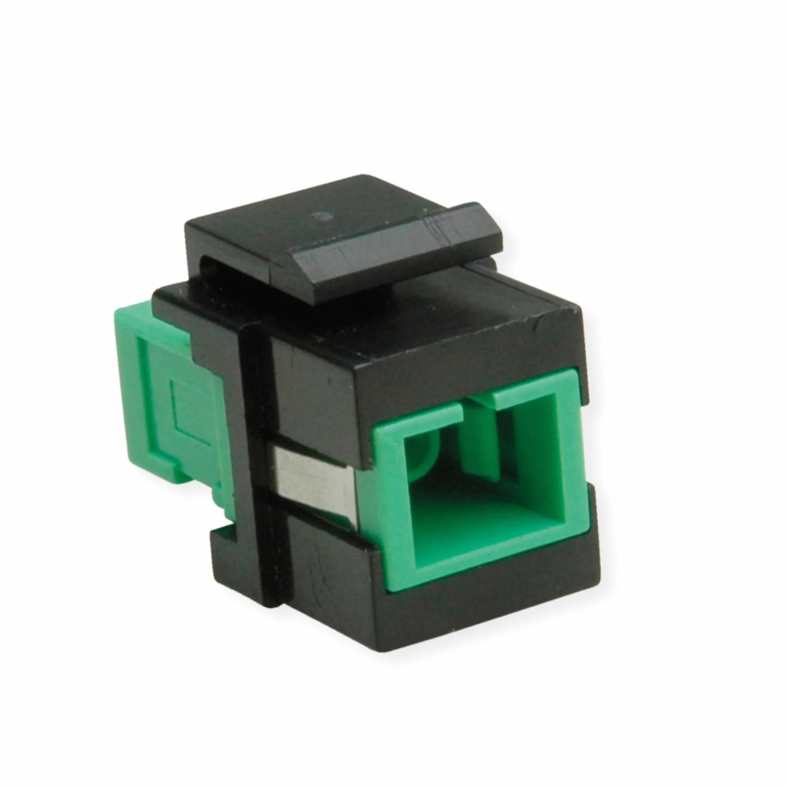 ROLINE Keystone adapter światłowodowy SC/SC Simplex, Single Mode, OS2, APC