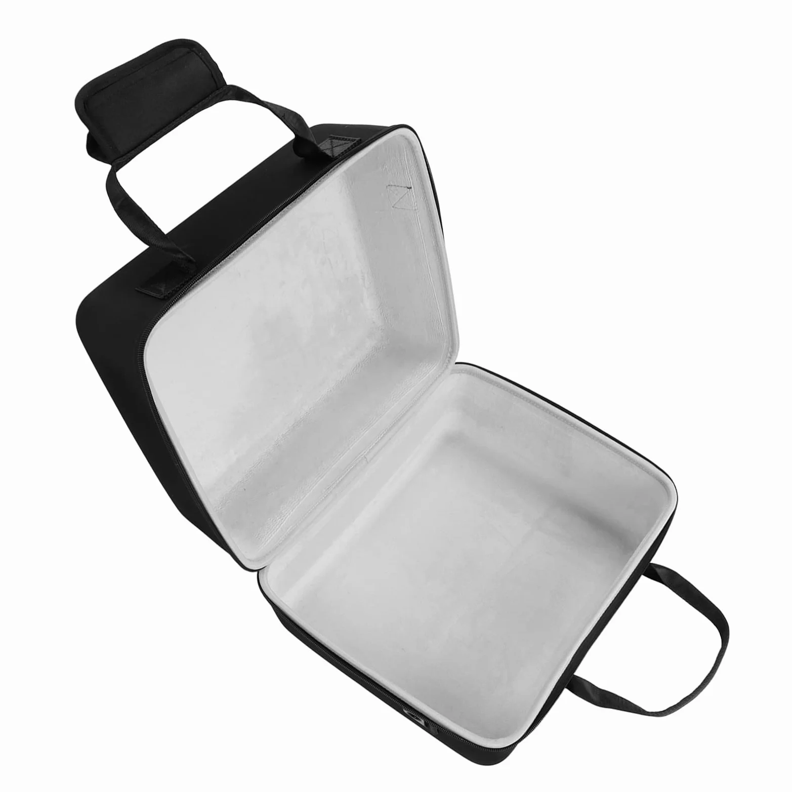Twardy futerał na głośnik Bluetooth Wytrzymały futerał podróżny do głośnika S1 PRO Osłona ochronna z uchwytem i paskiem Czarna 36x30x24cm