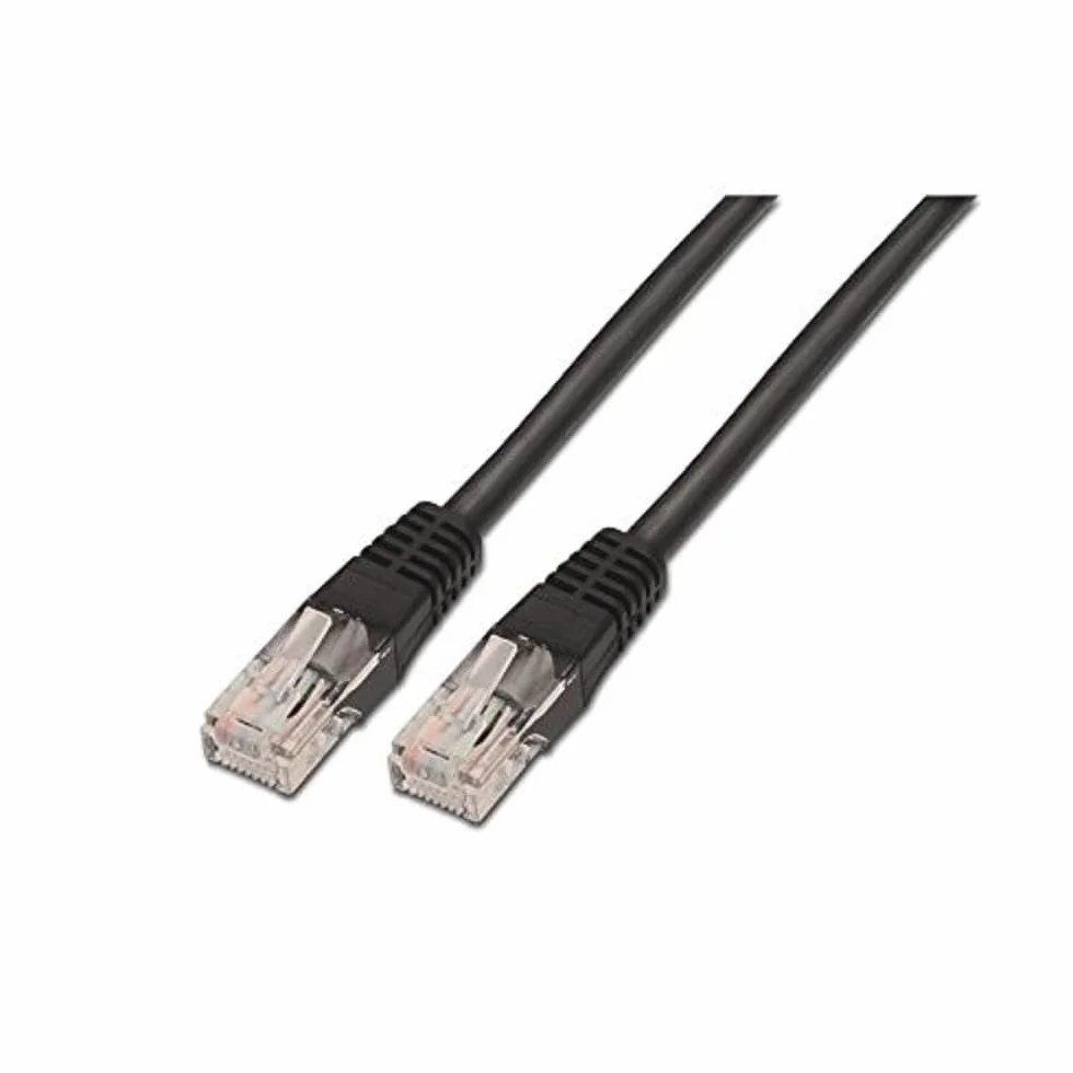 Nanocable 10.20.0101-BK - Ethernet kabel sieciowy RJ45, Cat5e UTP AWG24, czarny, 1,0 mts