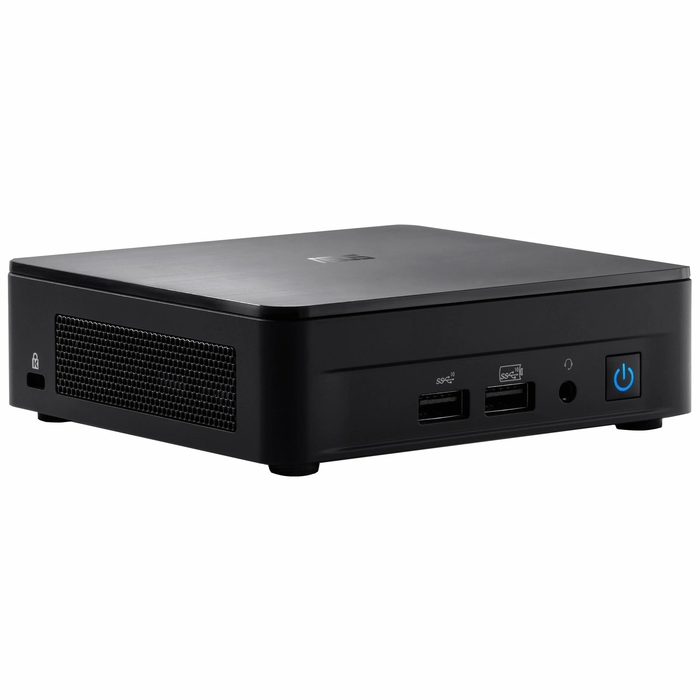 ASUS NUC 12 Pro komputer stacjonarny Barebone (Intel Core i5-1240P, Intel UHD Graphics, bez pamięci, bez pamięci masowej, bez systemu operacyjnego, z kablem zasilającym)