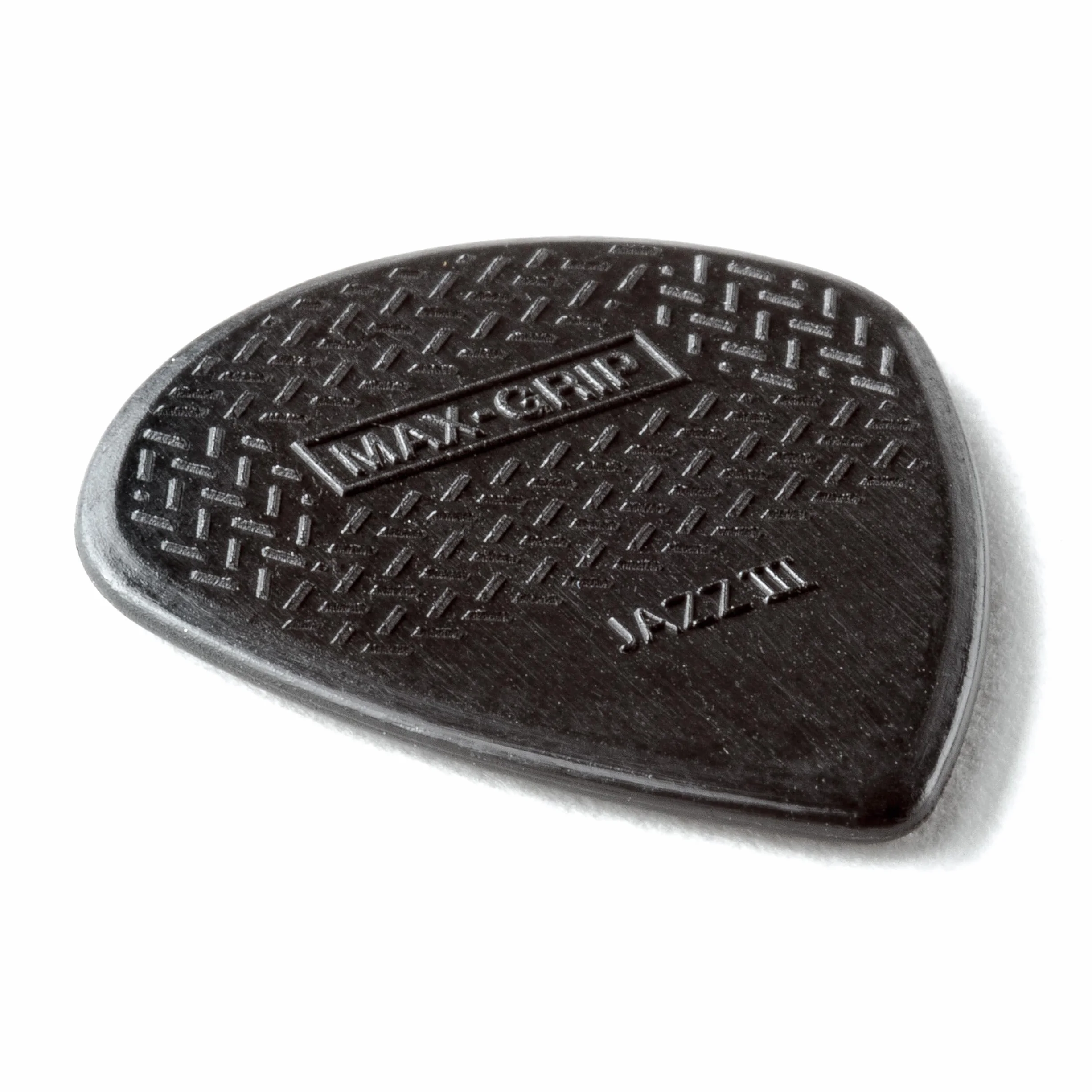 Jim Dunlop 471P3S Jz-6 Nylonowa kostka gitarowa Max Grip w pakiecie gracza, czarna