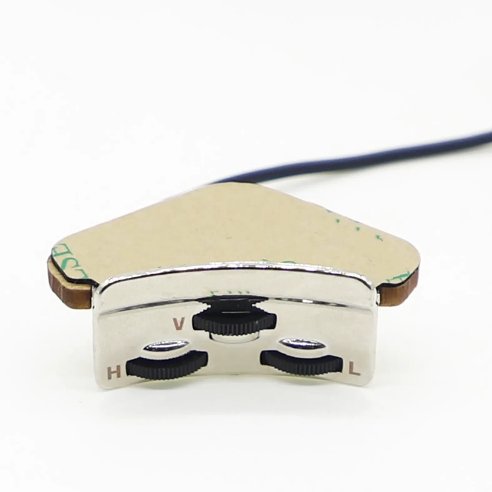 TSTS Przetwornik Pickupa Soundhole Gitary Z Wyjściem Końcowym Piezo 6.35mm Dla Gitar Ludowych Akustycznych Odbiór przedwzmacniacza gitary akustycznej