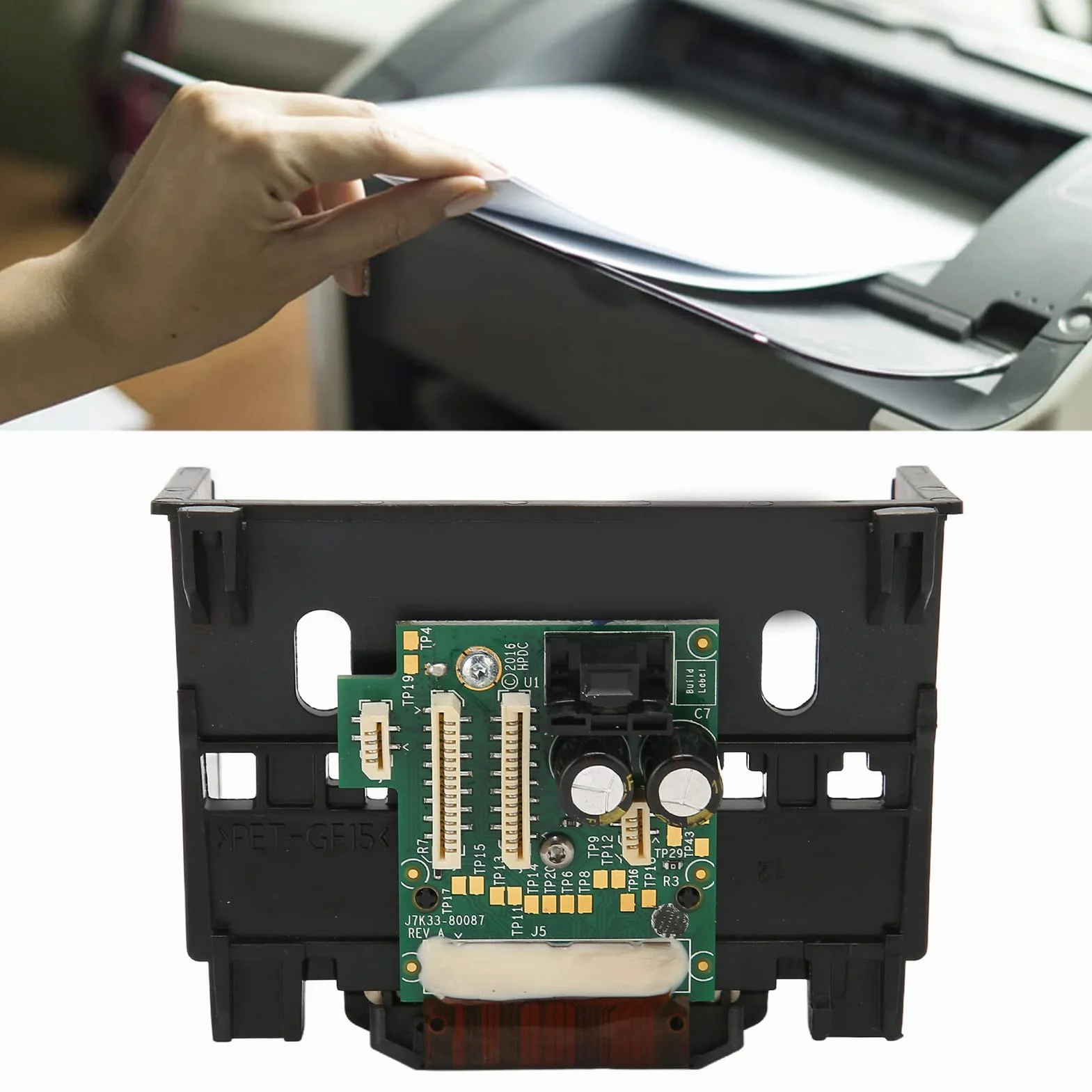 Wymienna Głowica Drukująca do Officejet Pro 6230 6830 6815 6812 6835, Materiały Eksploatacyjne do Drukarki ABS i Zestawy Naprawcze do Wymiany Starej Głowicy Drukującej