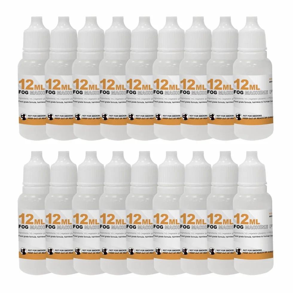 Płyn do maszyn do mgły odpowiedni do LENSGO Smoke B & Smoke S - roślinny gliceryna i glikol propylenowy mieszane płyny (216 ml)