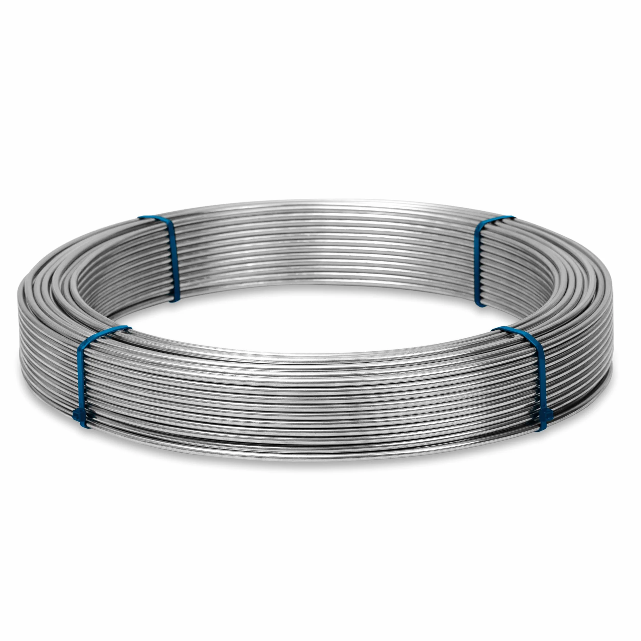 1-148 Metrów | Elastyczny Drut Aluminiowy 10 mm dla Ochrony przed Odgromem, Uziemiający, Okrągły (2 m)