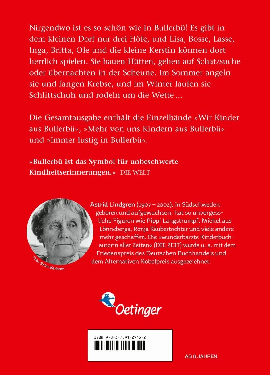 Die Kinder aus Bullerbü: Alle drei Kinderbücher in einem Band: 1-3