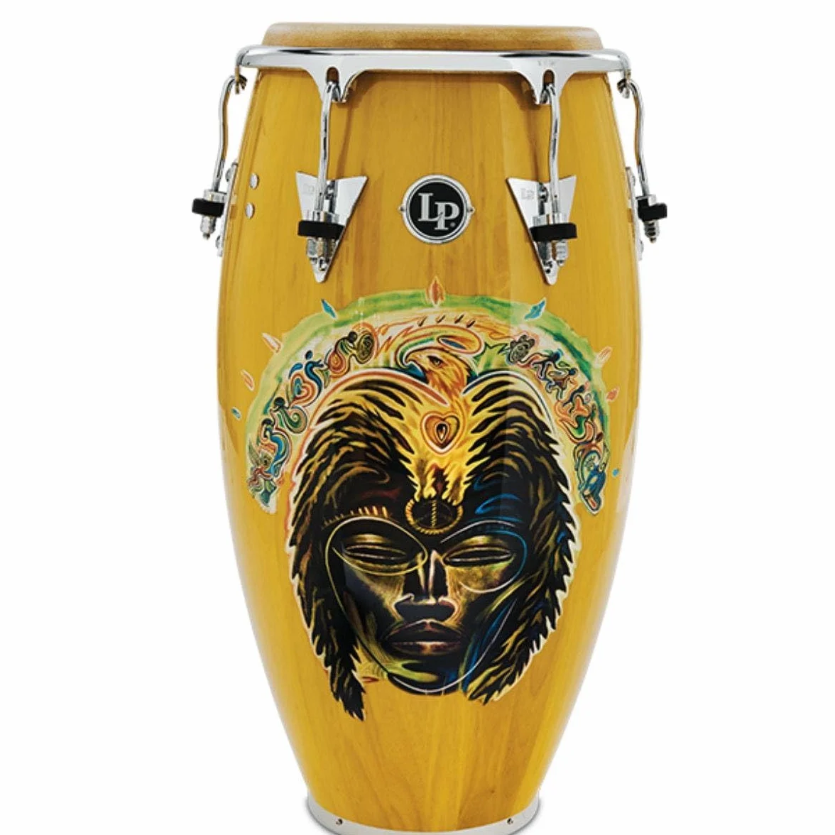 Latin Percussion LP559X-SAS Conga 11 3/4" Vibrant Yellow chrom Hardware