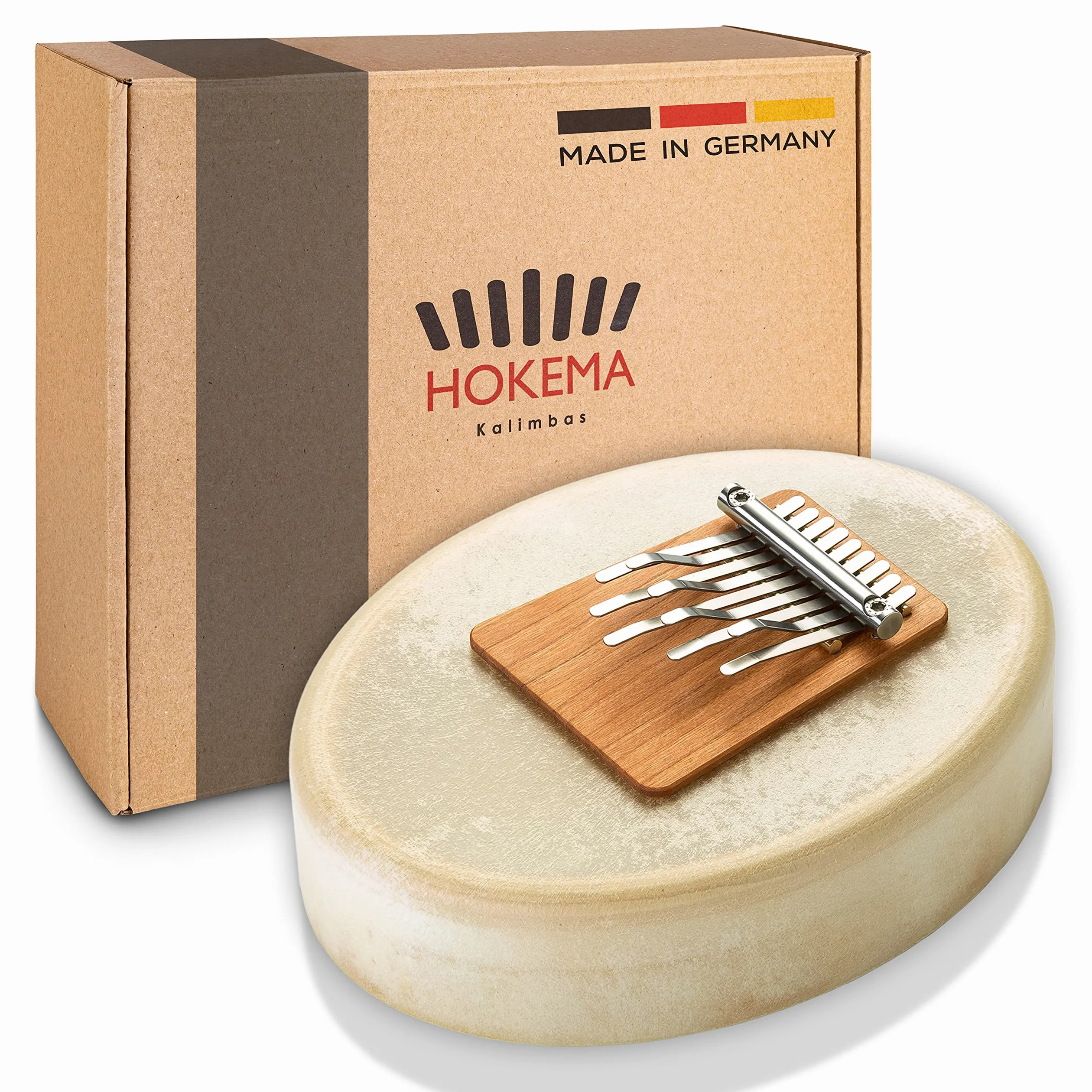 Hokema Original Sansula Deluxe – opatentowany instrument kalimby – wykonany ręcznie w Niemczech – Mbira – nieopisany dźwięk
