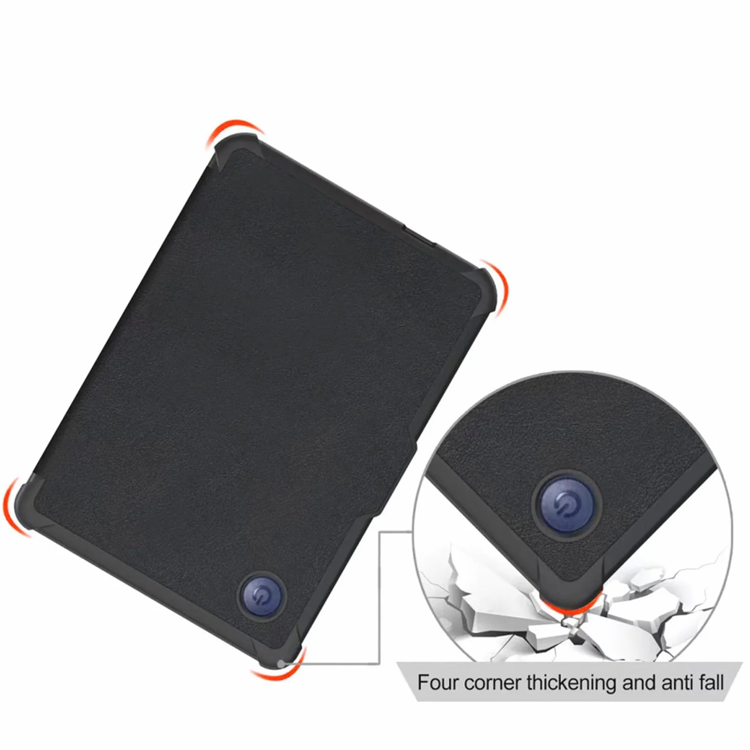 Odporne na wstrząsy etui do KOBO Clara Colour - Etui KOBO Clara BW 6" czytnik e-booków ze składanym stojakiem ochronnym (czarny)