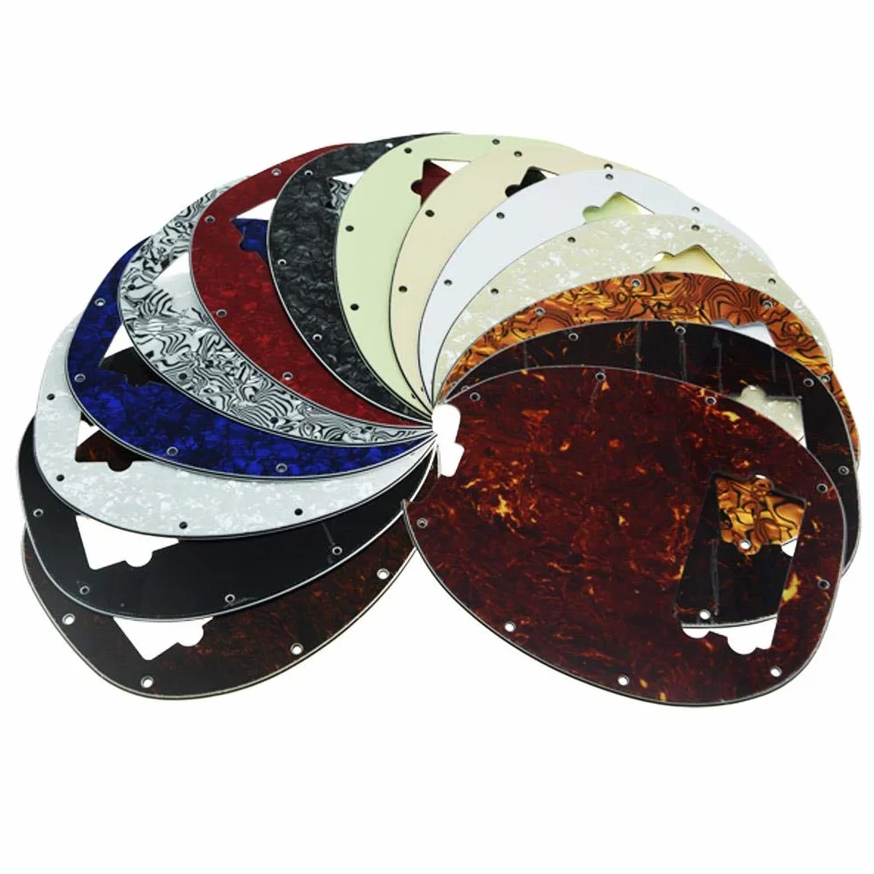 KAISH Bas Pickguard pasuje do Musicman Classic 4-strunowe modele basów StingRay Vintage żółw
