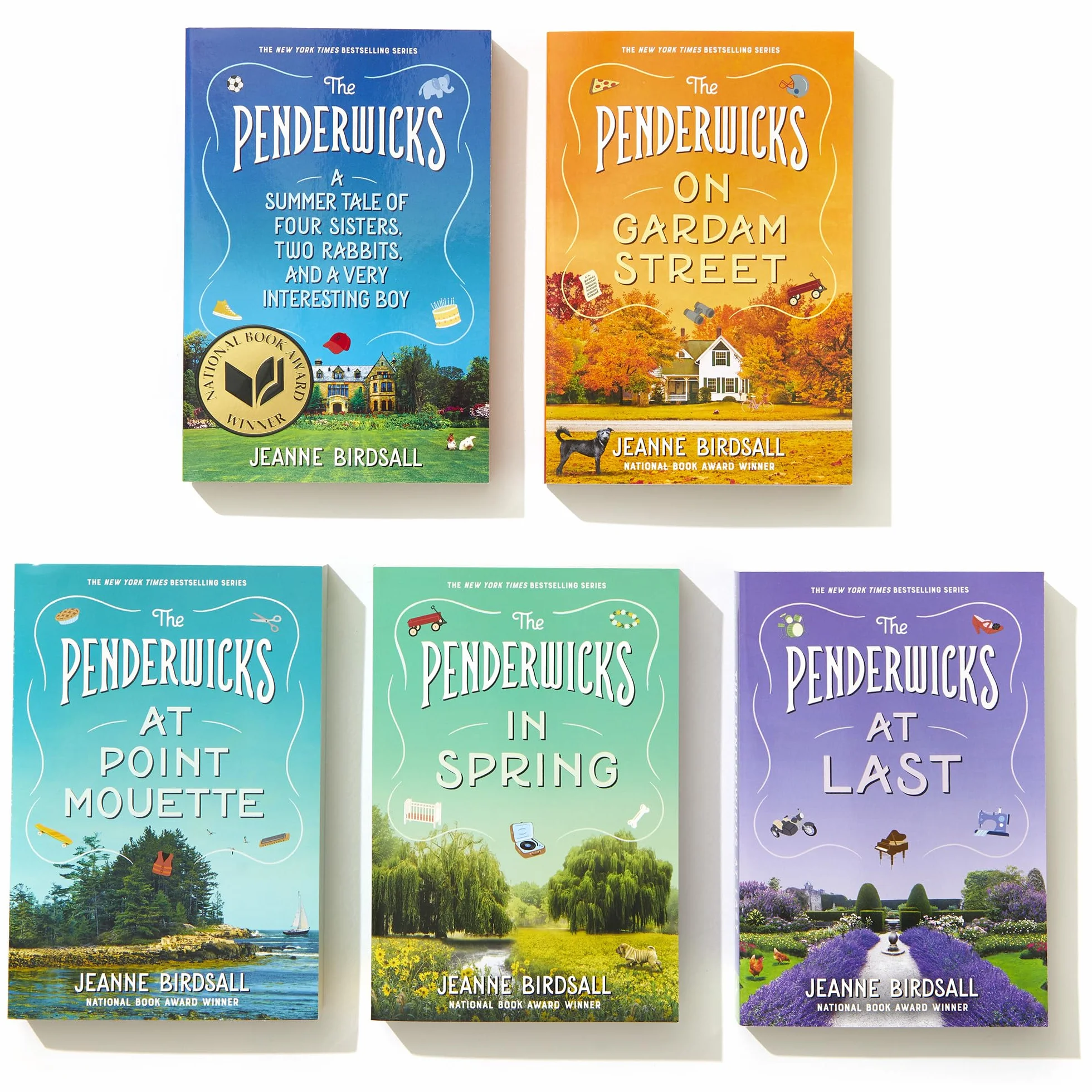 The Penderwicks Paperback 5-Book Boxed Set: The Penderwicks; The Penderwicks on Gardam Street; The Penderwicks at Point Mouette; The Penderwicks in Spring; The Penderwicks at Last: 1-5