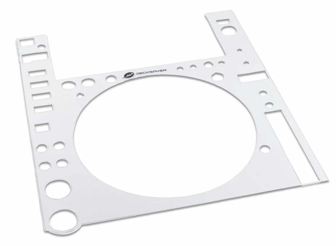 Decksaver Cover for Pioneer CDJ-2000 NEXUS, including Faceplate, compatible with DJ Equipment