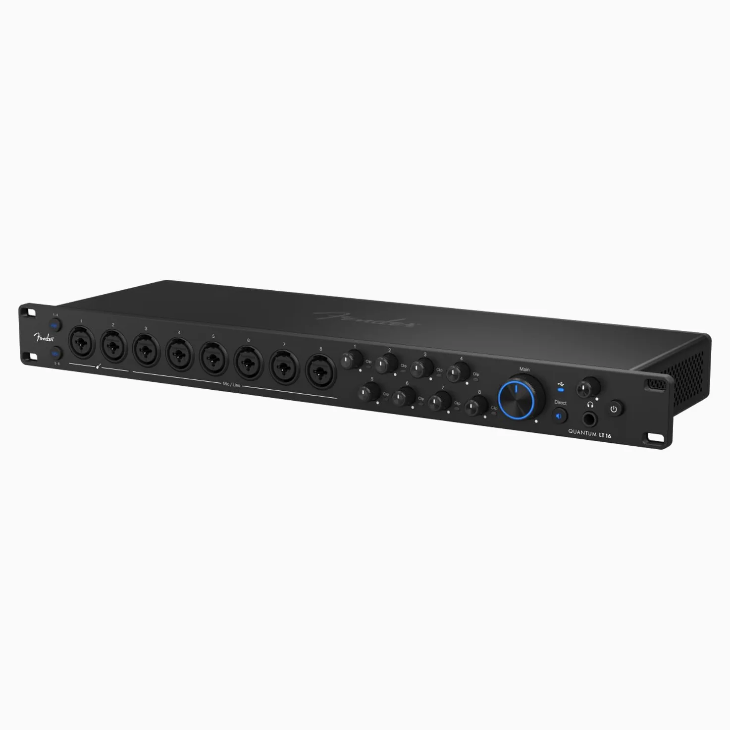 Fender Quantum LT16 16x8-kanałowy interfejs audio USB-C ze słuchawkami keepdrum