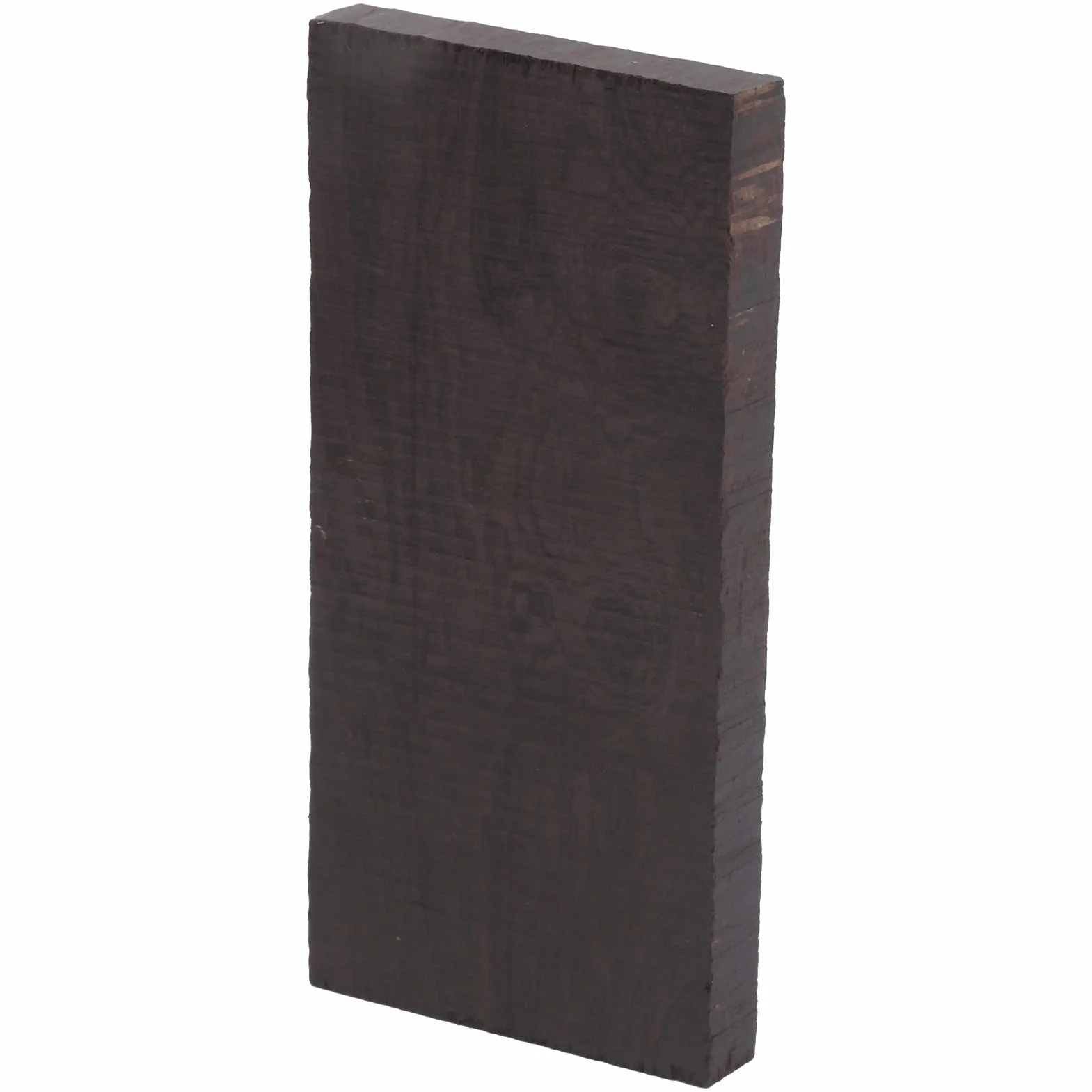 Eujgoov czarny heban drewno puste DIY Craft drewniany uchwyt akcesoria do instrumentów muzycznych (120 * 60 * 10mm)