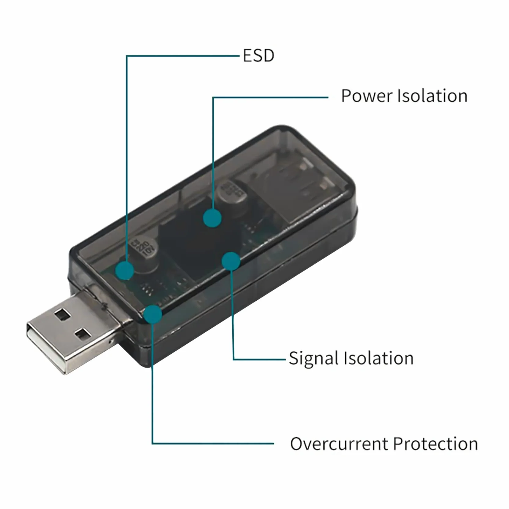 Adum3160 cyfrowy izolator sygnału audio z USB na USB