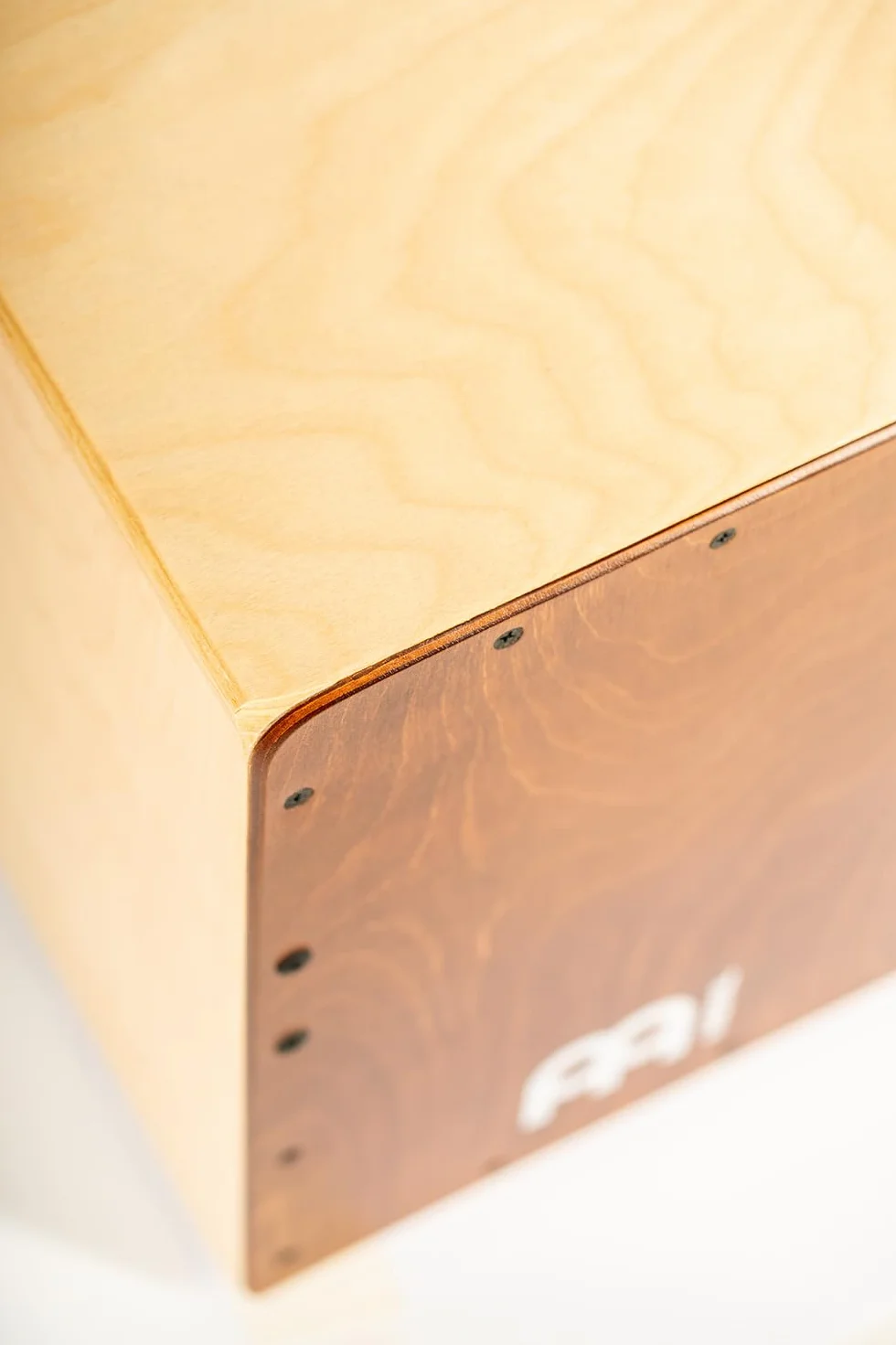Meinl Percussion Jam Cajon Instrument – Mały Cajon dla Dzieci i Dorosłych do 1,50 m – Panel Przedni Brzoza Migdałowa (JC50AB)