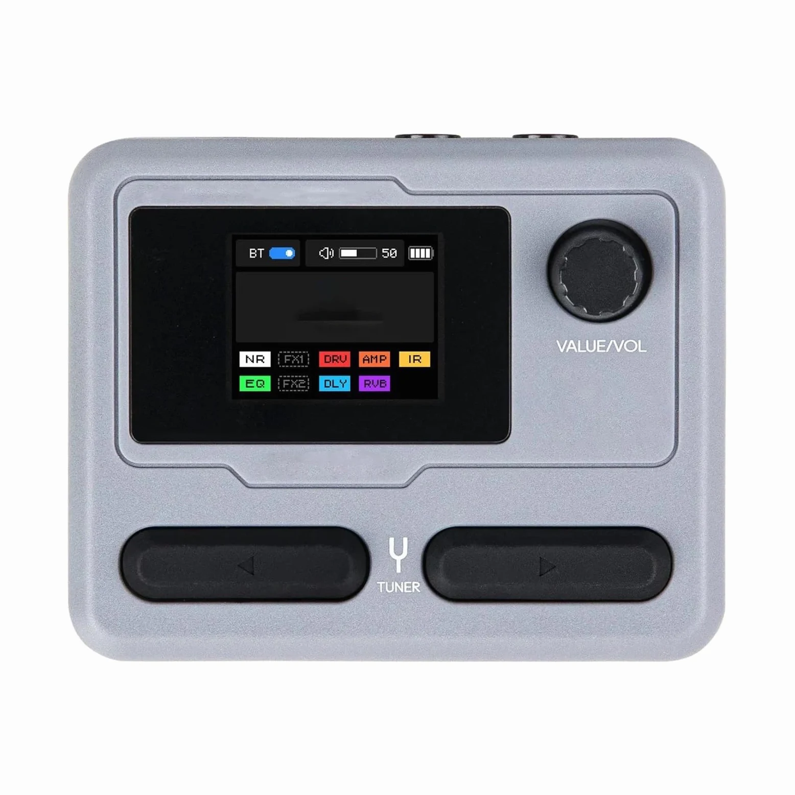 Efekty Gitarowe Miniaturowy Wzmacniacz Do Gitary Basowej Z Efektami I Kolorowym Ekranem LCD O Przekątnej 1.77 Cala(Gray)