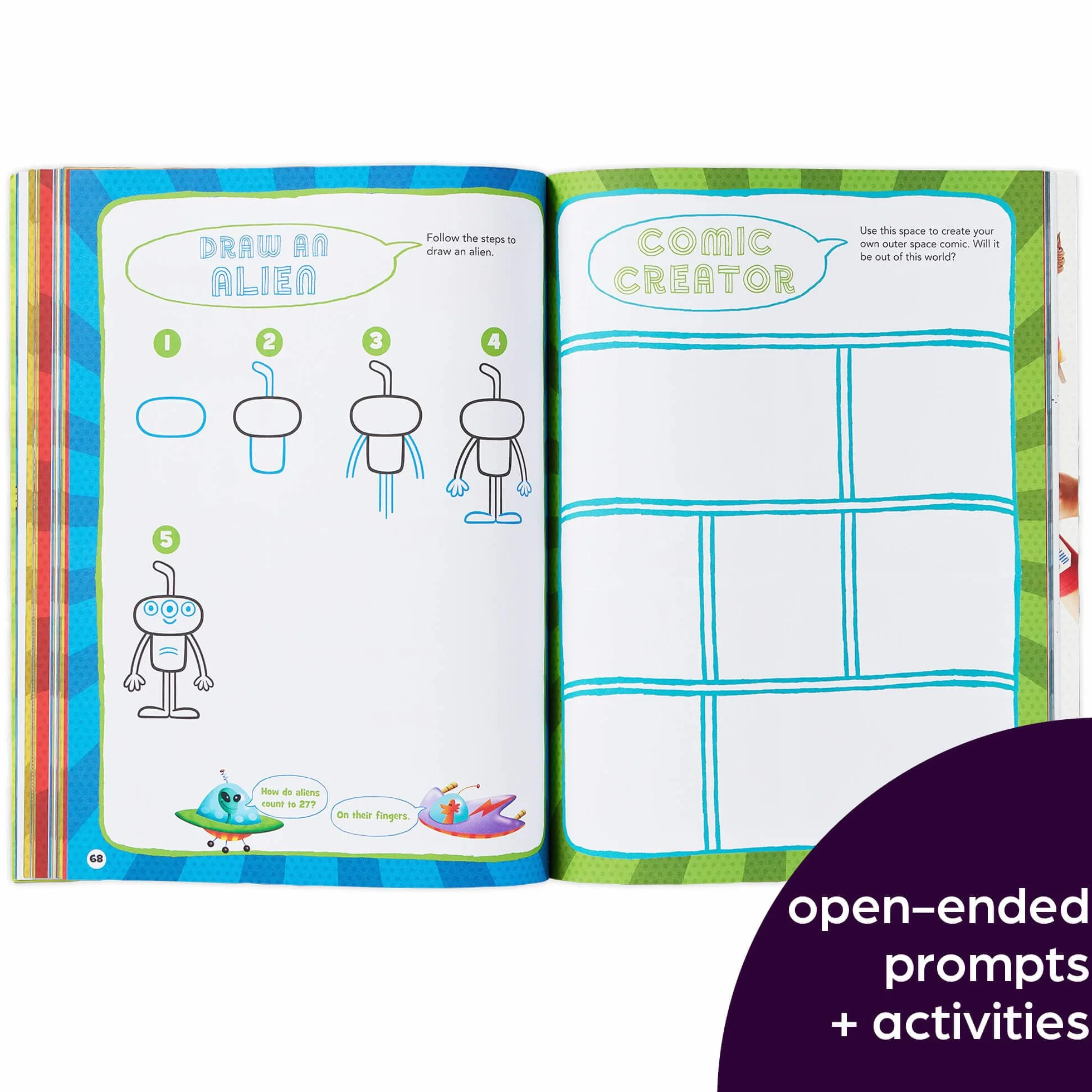 Make Your Own Comic Adventures: 65+ Activities for Creating Your Own Comics!