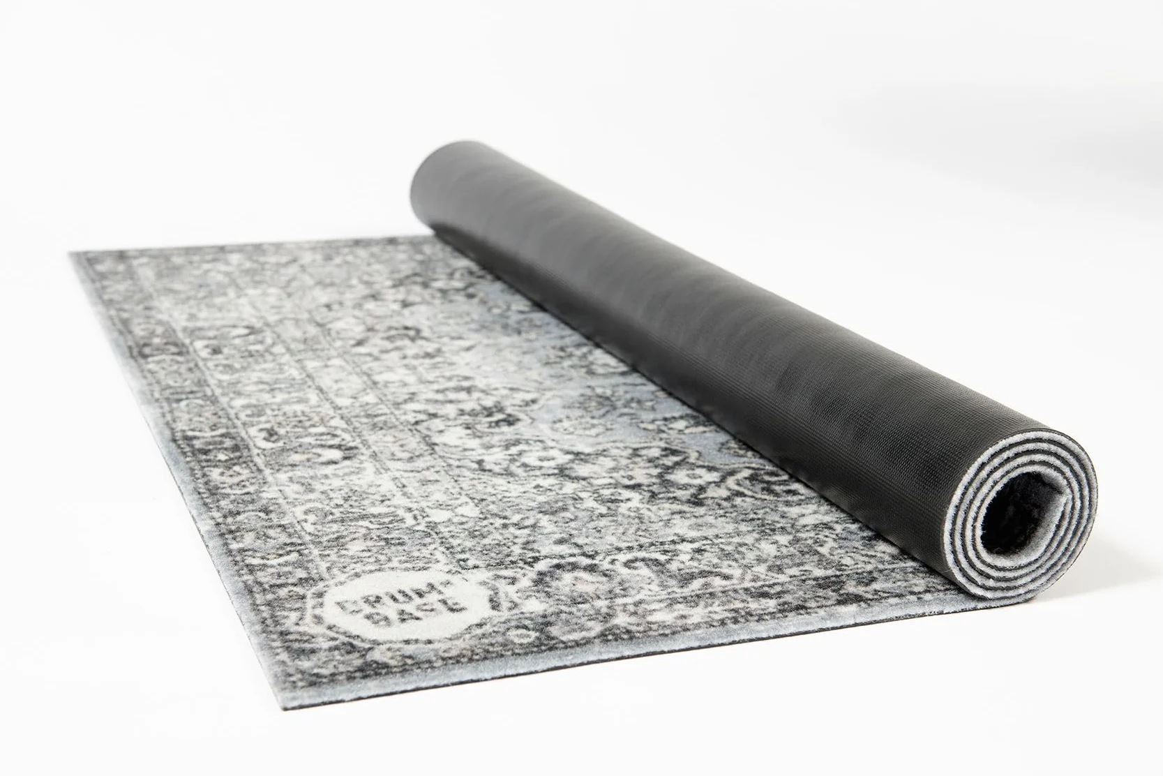DRUM N BASE Perski dywan sceniczny vintage - szary - 130 x 90 cm