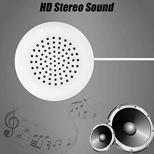 Brrnoo Przenośny głośnik DIY poduszka głośnik, mini głośnik stereo 3,5 mm mini głośnik stereo do telefonu MP3 CD