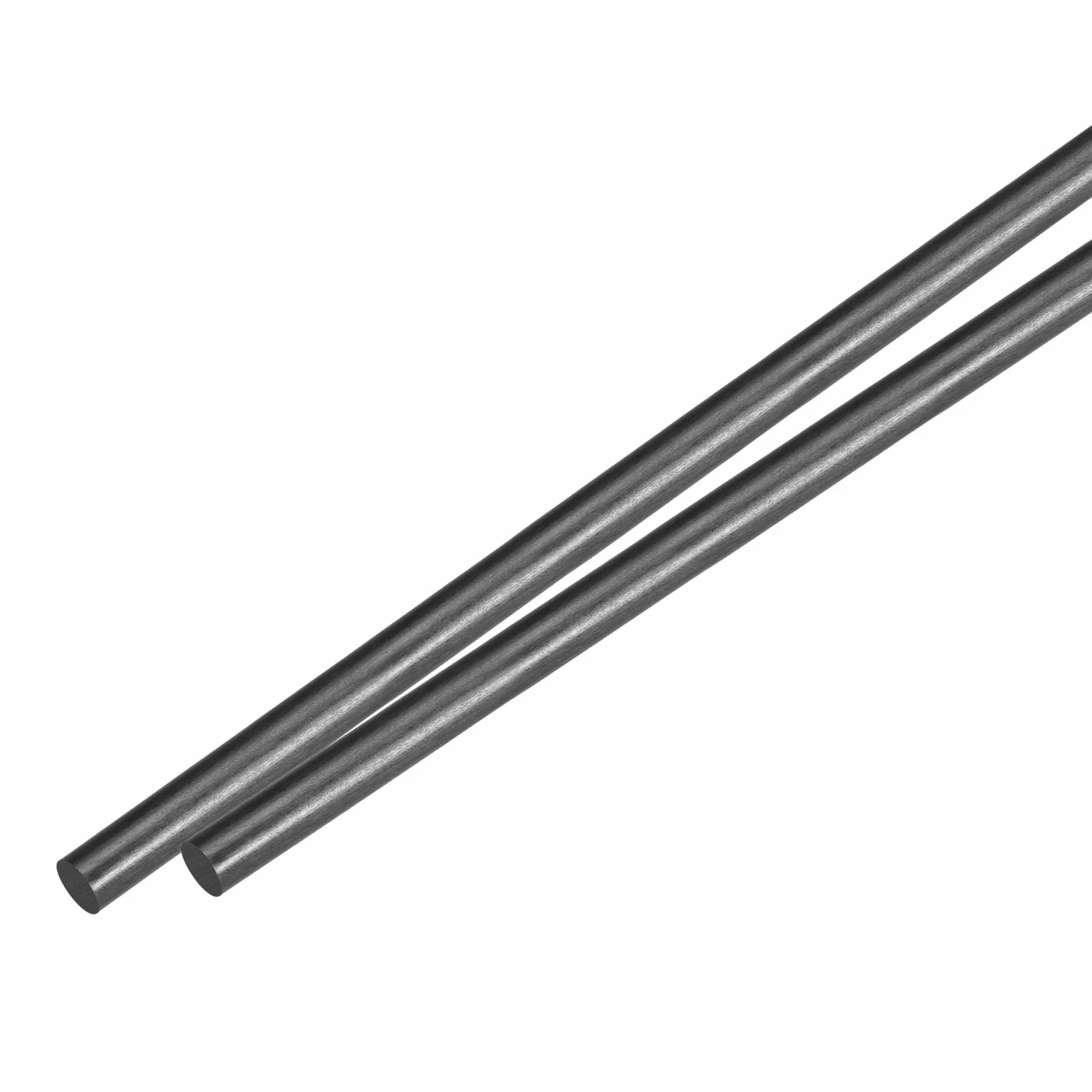 QUARKZMAN Drążek z włókna węglowego, 7 mm x 450 mm do modelu RC Samolot DIY Quadcopter, rura skrzydłowa Pz2