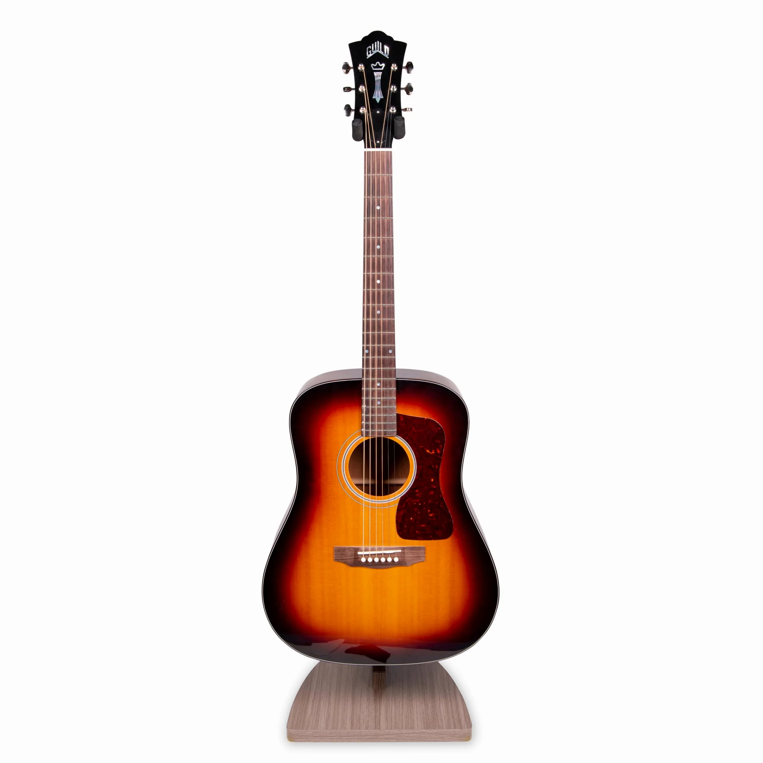 Gator Frameworks Stojak na gitarę Elite Series szary wykończenie antyczne drewno (GFW-ELITEGTRHNGSTD-DGRY)