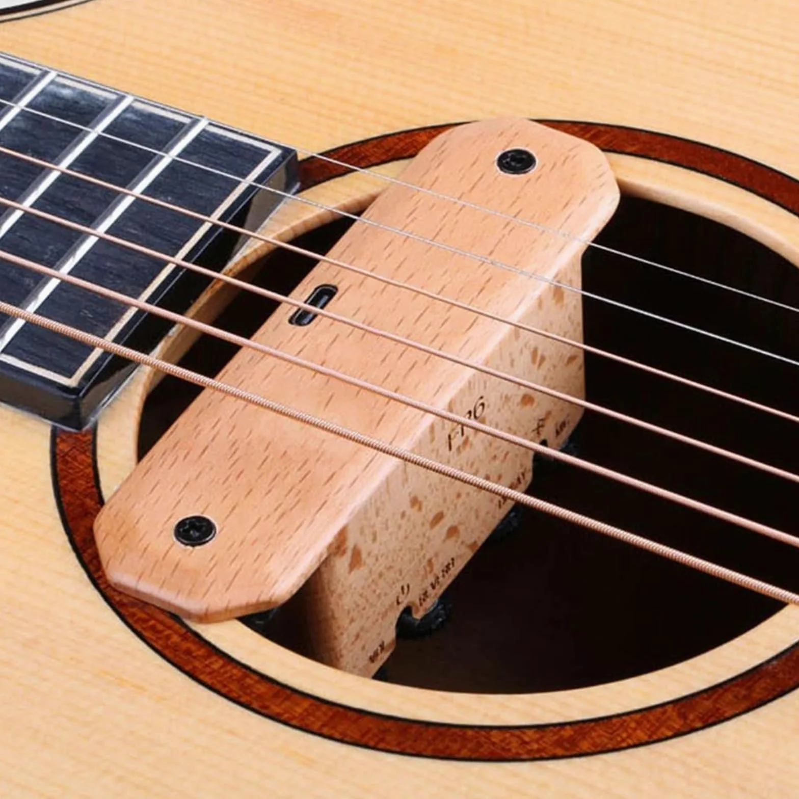 Przetwornik Gitarowy Otwór Rezonansowy Przetwornik Akumulatorowy Z Efektem Pogłosu/opóźnienia Wzmacniacz Pokrycia Akustycznego Części zamienne do przetworników gitary akustyczne