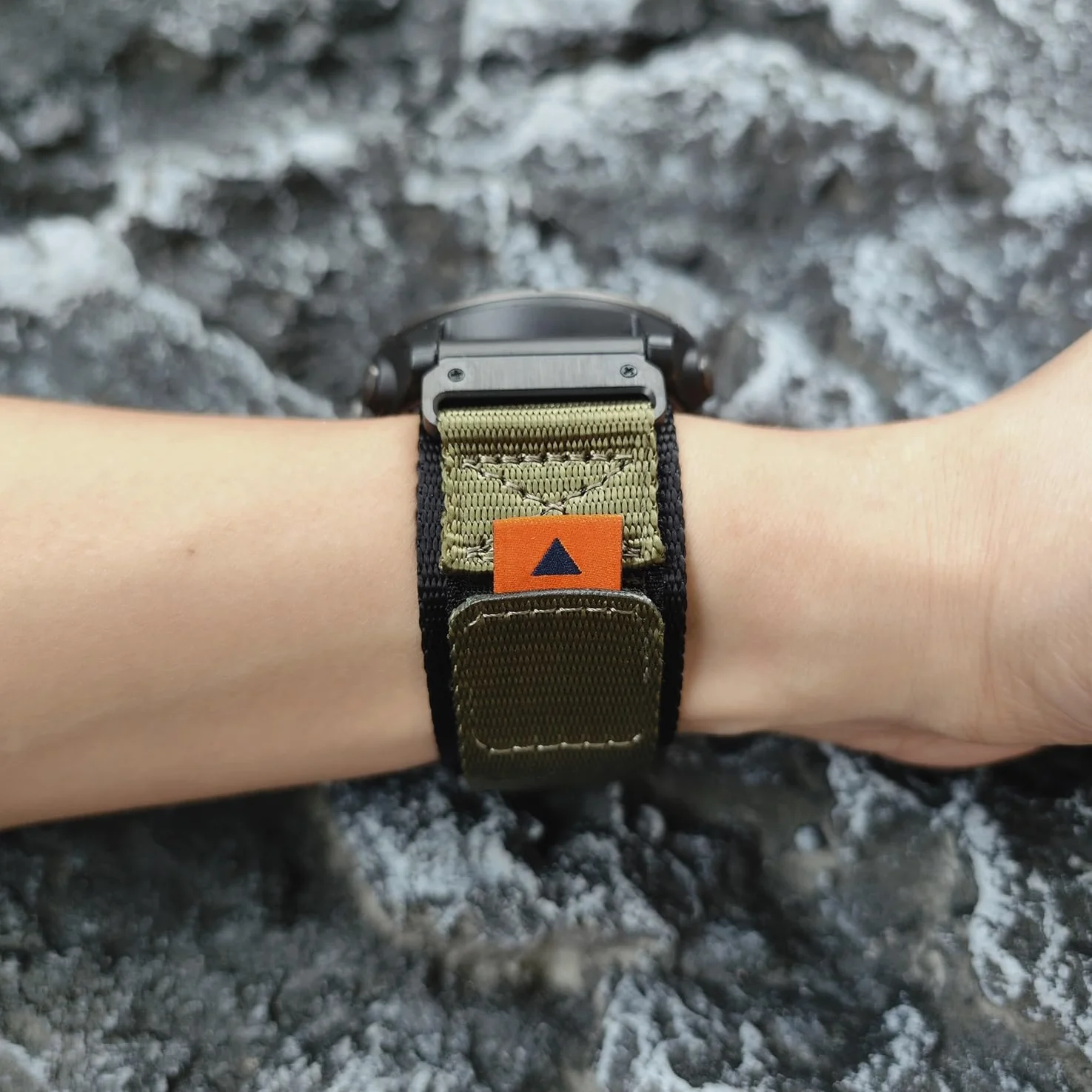 YOOSIDE taktyczna nylonowa bransoletka do zegarka Garmin Fenix 7X / Fenix 6X / Fenix 5X / Enduro 2, QuickFit, 26 mm, pleciony nylonowy pasek na nadgarstek do Tactix 7 Pro, Descent Mk2, QuickFit 26mm