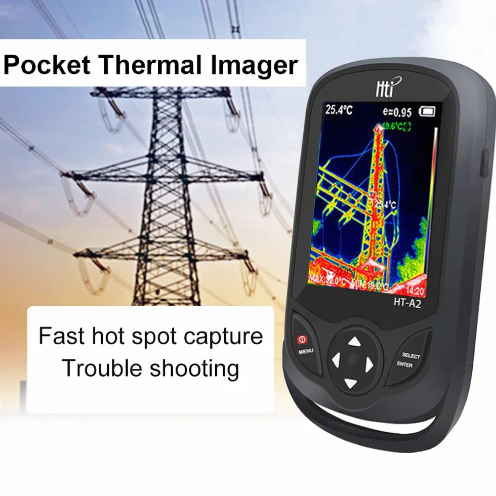Kamera termowizyjna na podczerwień, 320 x 240, rozdzielczość na podczerwień, kamera termalna, przenośna, z funkcją termalną w czasie rzeczywistym, kolorowy wyświetlacz