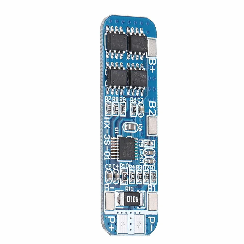 DollaTek 2 sztuki 3S 12V 18650 10A BMS ?adowarka litowo-jonowa bateria litowa karta ochronna 10,8V 11,1V 12,6V